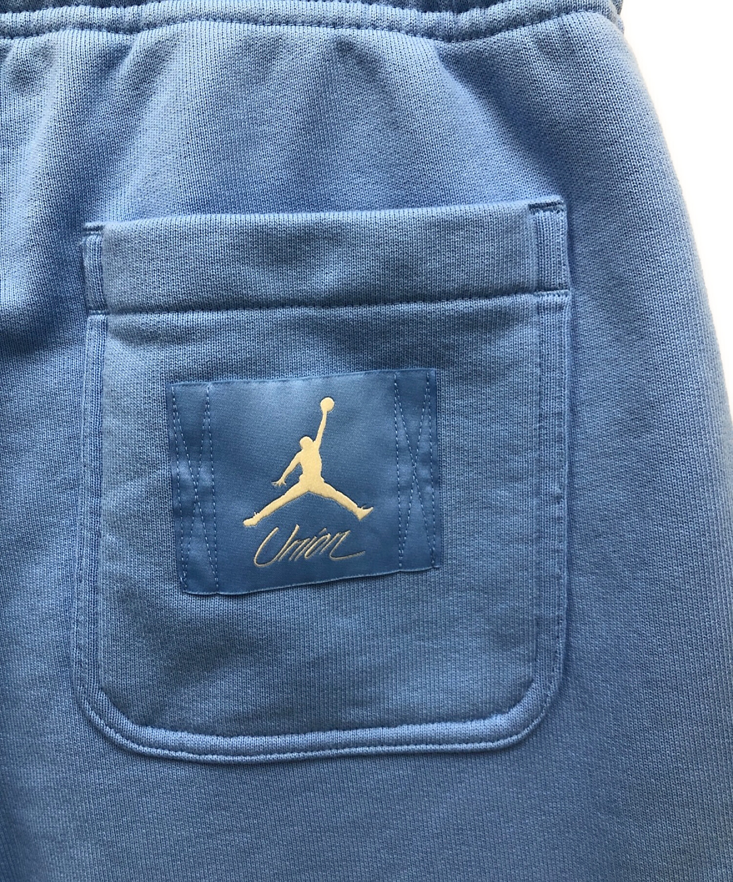 JORDAN (ジョーダン) UNION (ユニオン) Fleece Pant/スウェットパンツ スカイブルー サイズ:Ｌ 未使用品