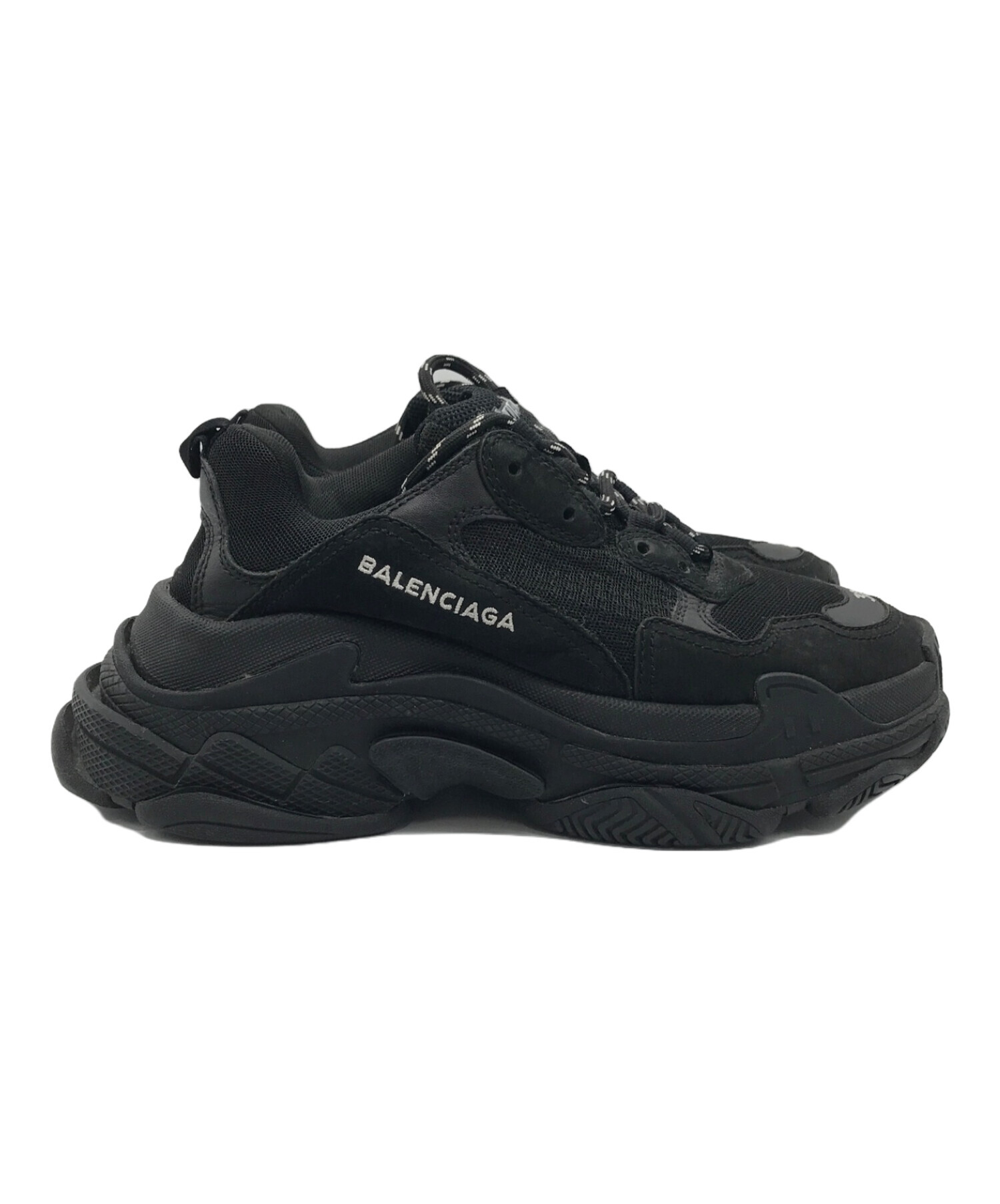 中古・古着通販】BALENCIAGA (バレンシアガ) triple S/トリプルエス/512178 ブラック サイズ:26｜ブランド・古着通販  トレファク公式【TREFAC FASHION】スマホサイト