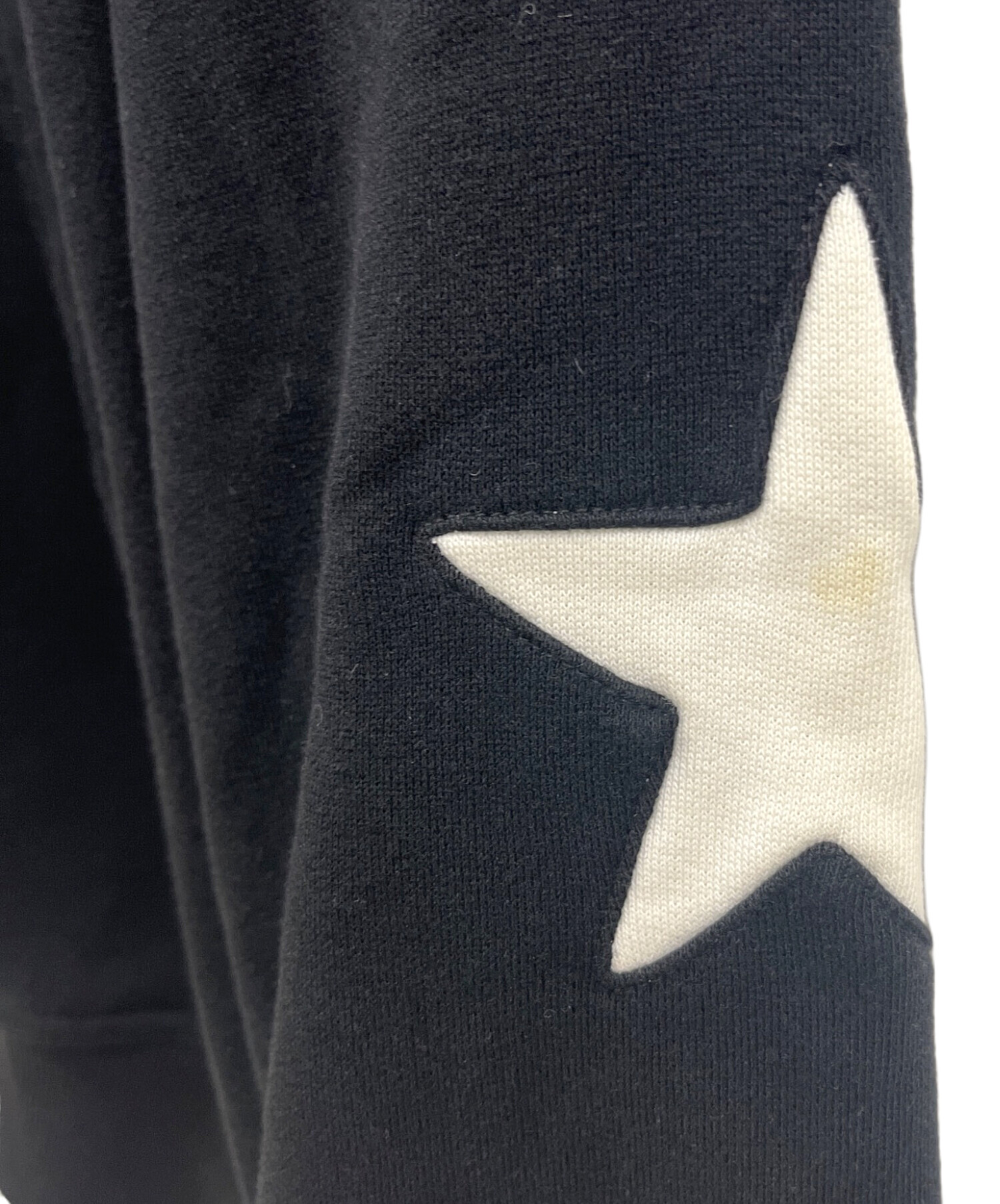 BURBERRY (バーバリー) STAR MOTIF Hoodie/8034567/パーカー/スェットパーカー/プリントパーカー ブラック  サイズ:XL