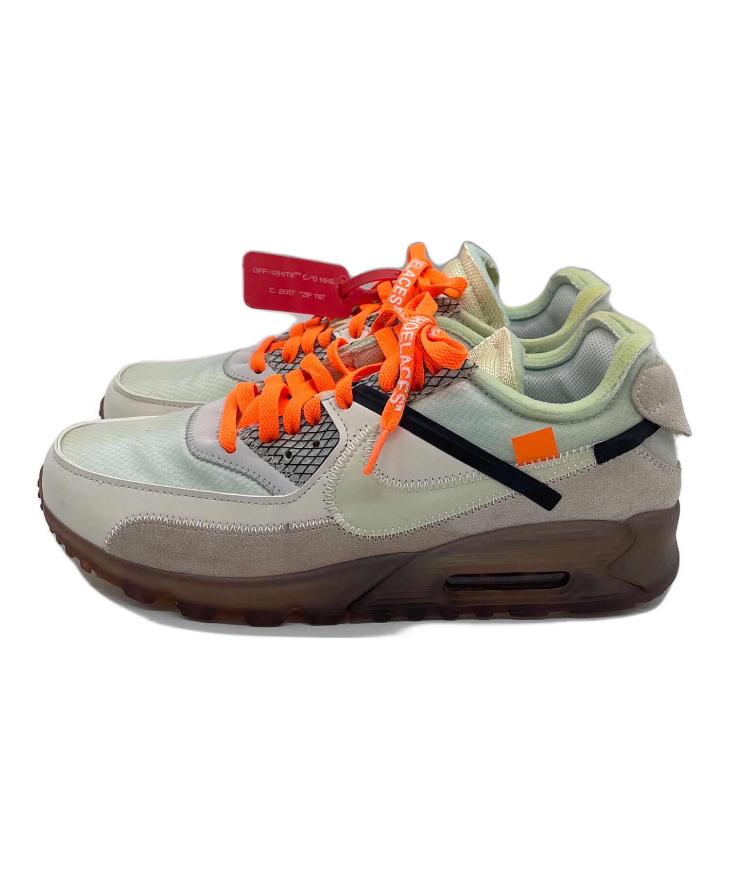 中古・古着通販】NIKE (ナイキ) OFFWHITE (オフホワイト) THE 10 AIR MAX 90/AA7293-100 アイボリー サイズ: 27.5cm｜ブランド・古着通販 トレファク公式【TREFAC FASHION】スマホサイト