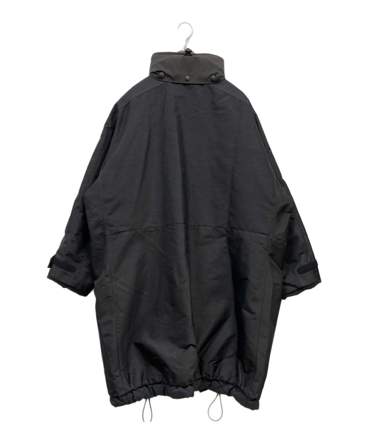 中古・古着通販】BALENCIAGA (バレンシアガ) 18AW ロゴ プリント スナップボタン ナイロン コート /オーバーサイズコート/コート/533899  ブラック サイズ:44｜ブランド・古着通販 トレファク公式【TREFAC FASHION】スマホサイト