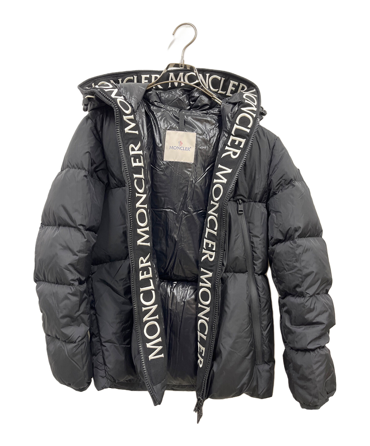 中古・古着通販】MONCLER (モンクレール) MONTCLA GIUBBOTTO/G20911A00144/ダウンジャケット ブラック サイズ:SIZE  0｜ブランド・古着通販 トレファク公式【TREFAC FASHION】スマホサイト