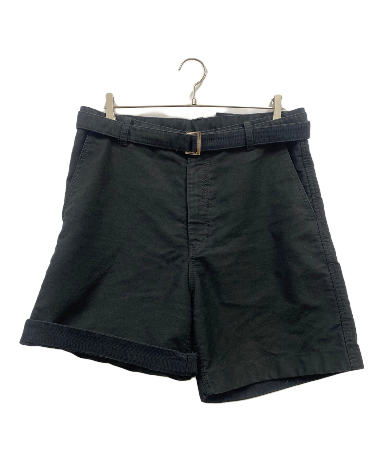 中古・古着通販】sacai (サカイ) Moleskin Shorts/24-03313M/ハーフパンツ ブラック サイズ:3｜ブランド・古着通販  トレファク公式【TREFAC FASHION】スマホサイト