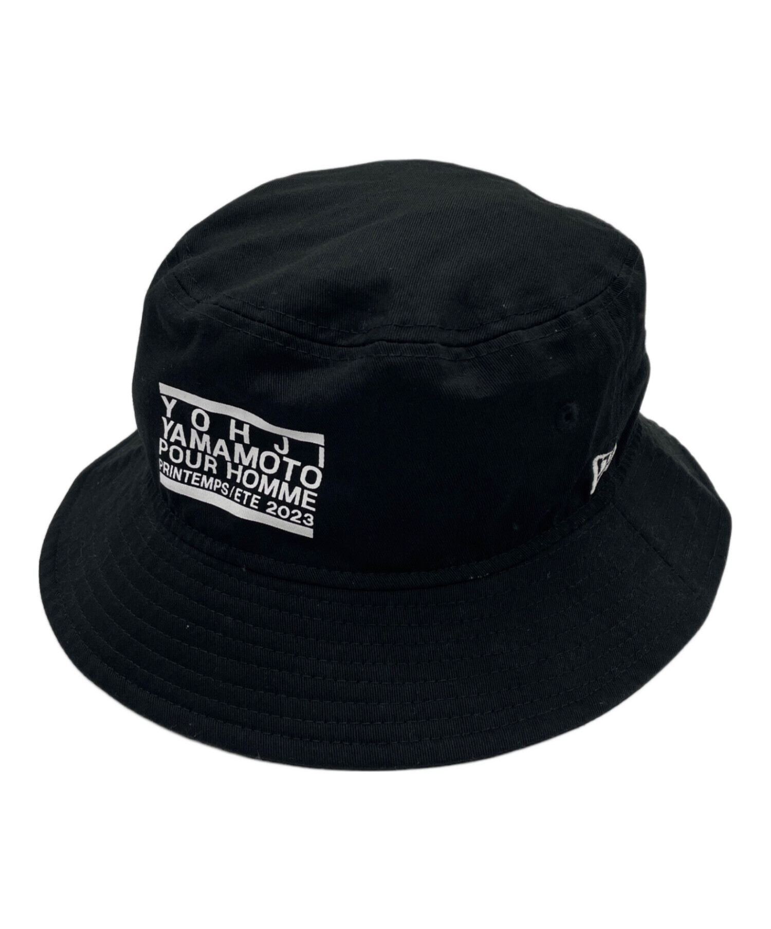 中古・古着通販】New Era Yohji Yamamoto pour homme (ヨウジヤマモト プールオム) AW99 ERASER LOGO  BUCKET-01 HAT/バケットハット/HJ-H98-975 ブラック サイズ:L/XL｜ブランド・古着通販 トレファク公式【TREFAC  FASHION】スマホサイト