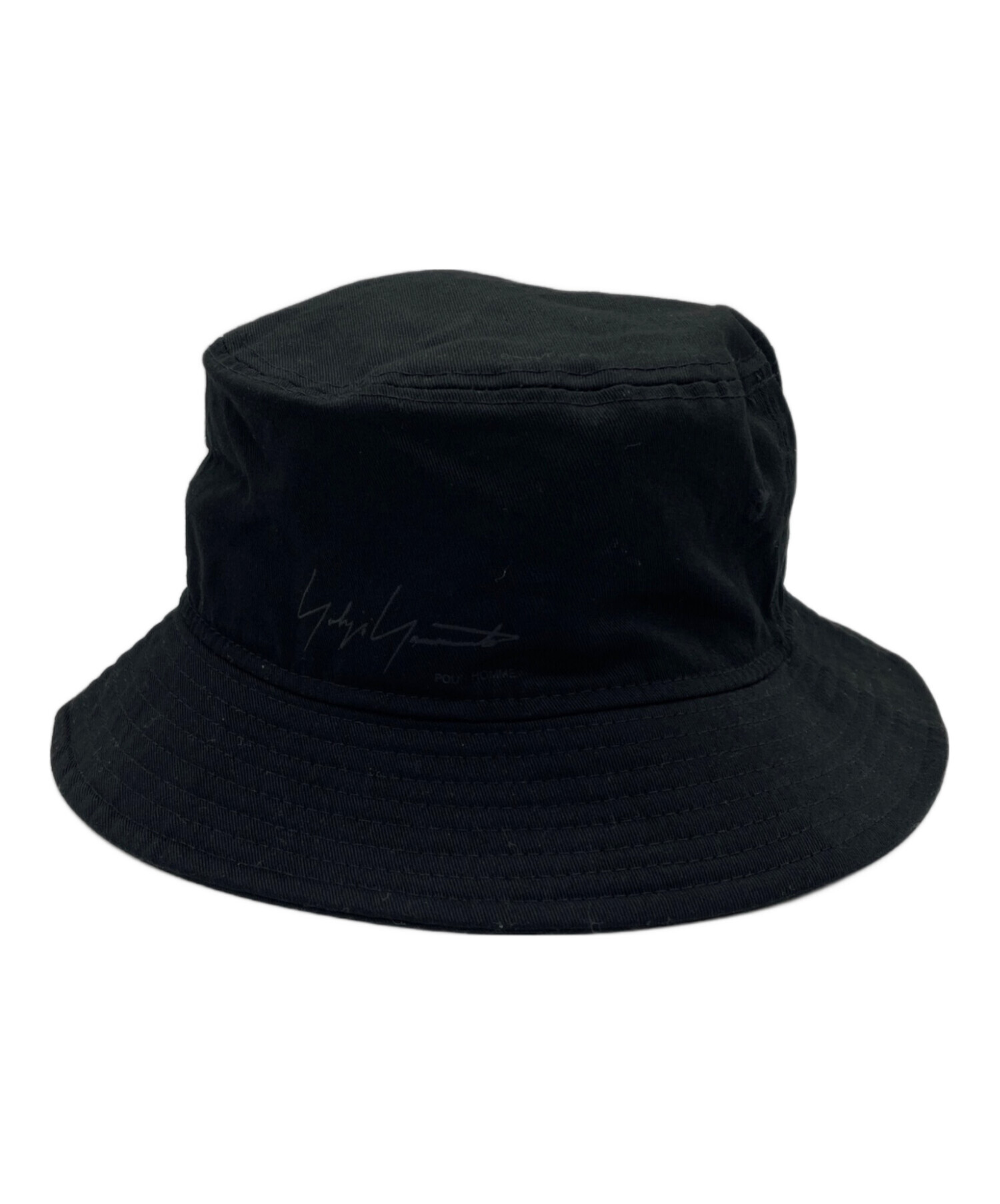 中古・古着通販】New Era Yohji Yamamoto pour homme (ヨウジヤマモト プールオム) AW99 ERASER LOGO  BUCKET-01 HAT/バケットハット/HJ-H98-975 ブラック サイズ:L/XL｜ブランド・古着通販 トレファク公式【TREFAC  FASHION】スマホサイト