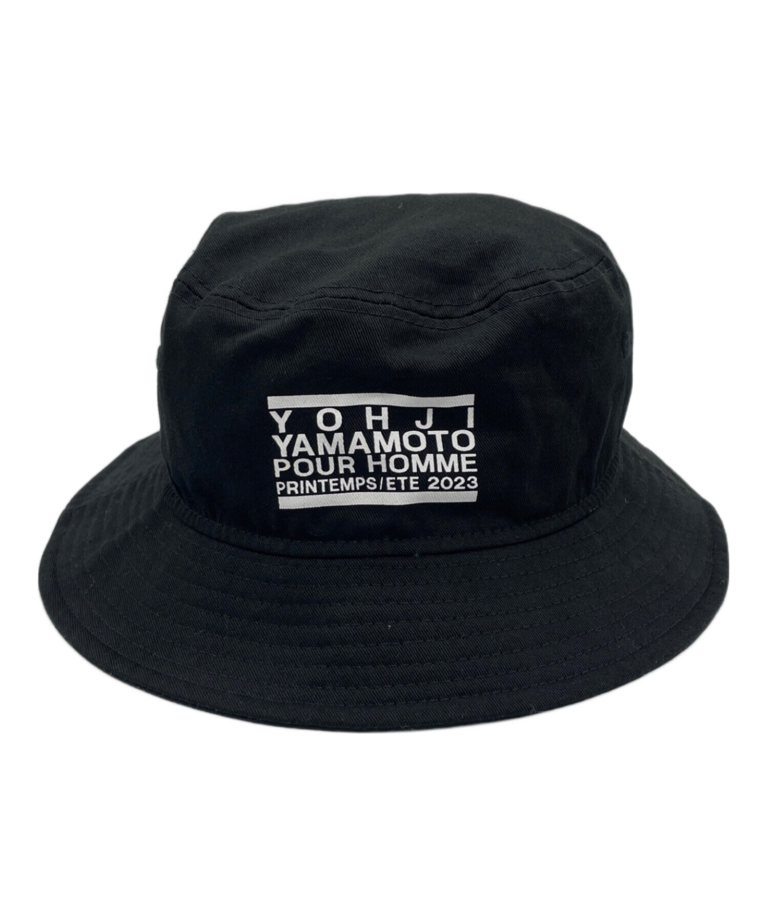 中古・古着通販】New Era Yohji Yamamoto pour homme (ヨウジヤマモト プールオム) AW99 ERASER LOGO  BUCKET-01 HAT/バケットハット/HJ-H98-975 ブラック サイズ:L/XL｜ブランド・古着通販 トレファク公式【TREFAC  FASHION】スマホサイト