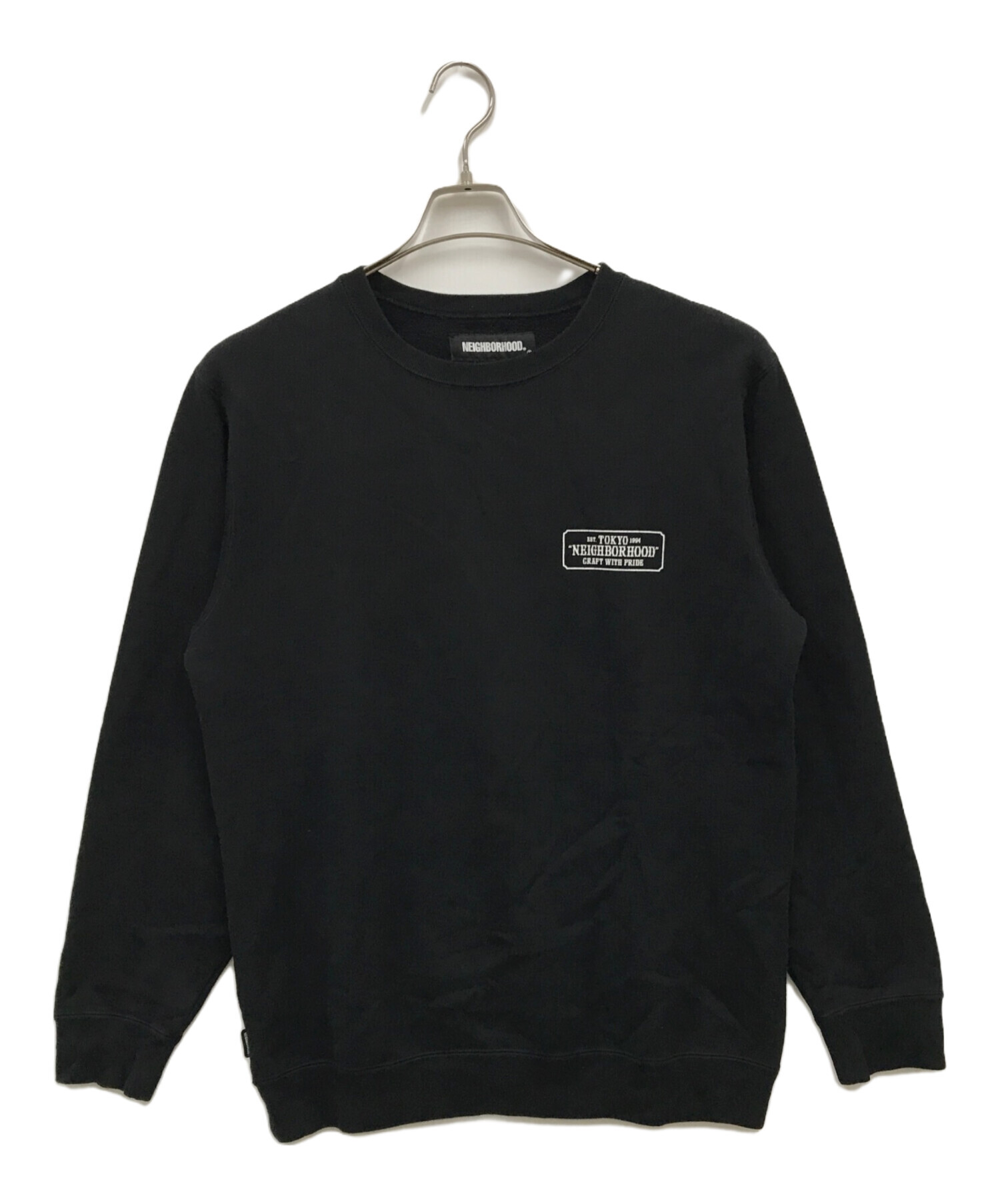 中古・古着通販】NEIGHBORHOOD (ネイバーフッド) CLASSIC-S/C-CREW.LS/クルー ネックスウェット/スウェット/202MBNH-CSM01 ブラック サイズ:S｜ブランド・古着通販 トレファク公式【TREFAC  FASHION】スマホサイト