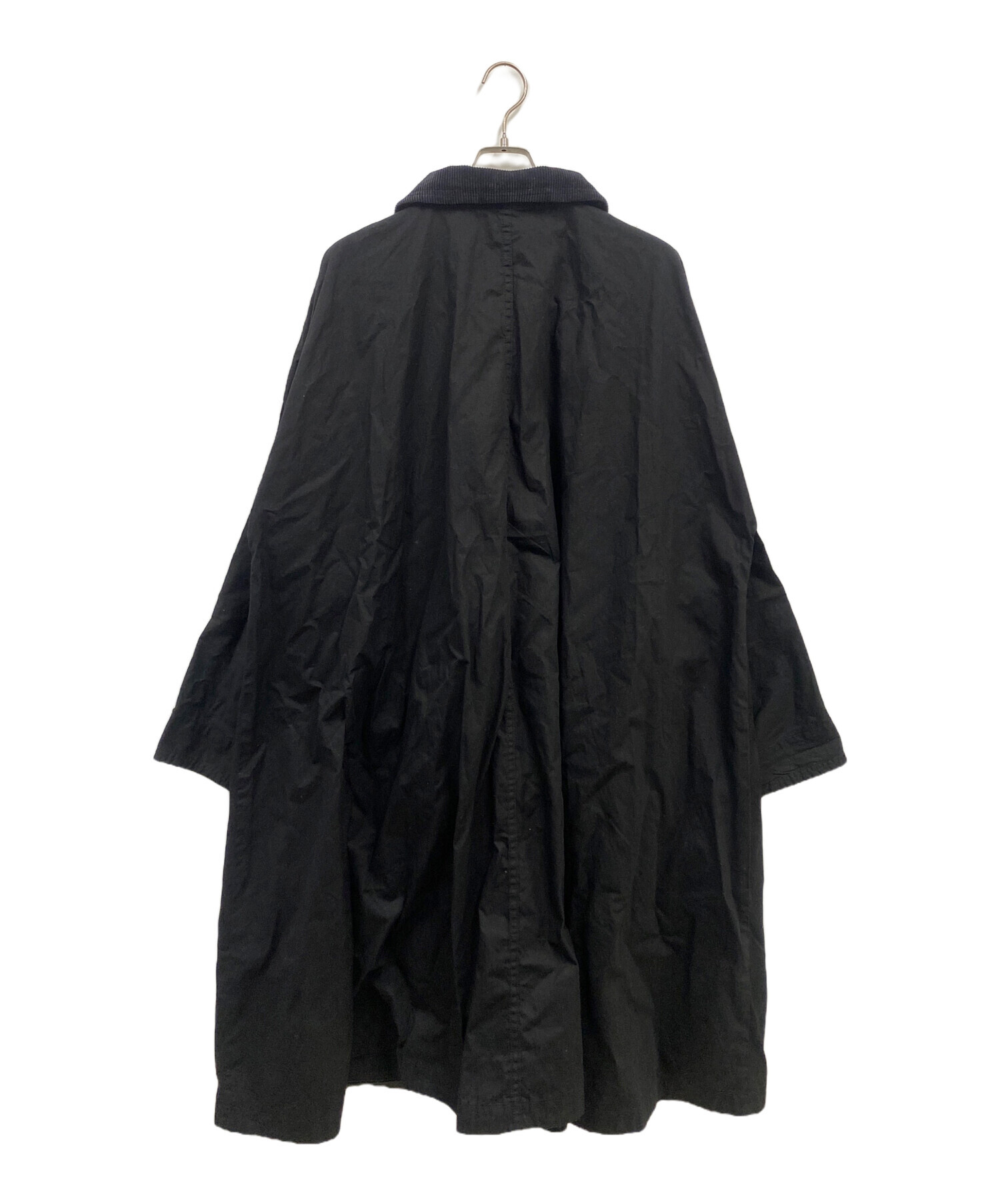 中古・古着通販】Porter Classic (ポータークラシック) PARAFFIN CORDUROY SWING COAT/パラフィンコーデュロイスウィングコート  ブラック サイズ:SIZE 3｜ブランド・古着通販 トレファク公式【TREFAC FASHION】スマホサイト