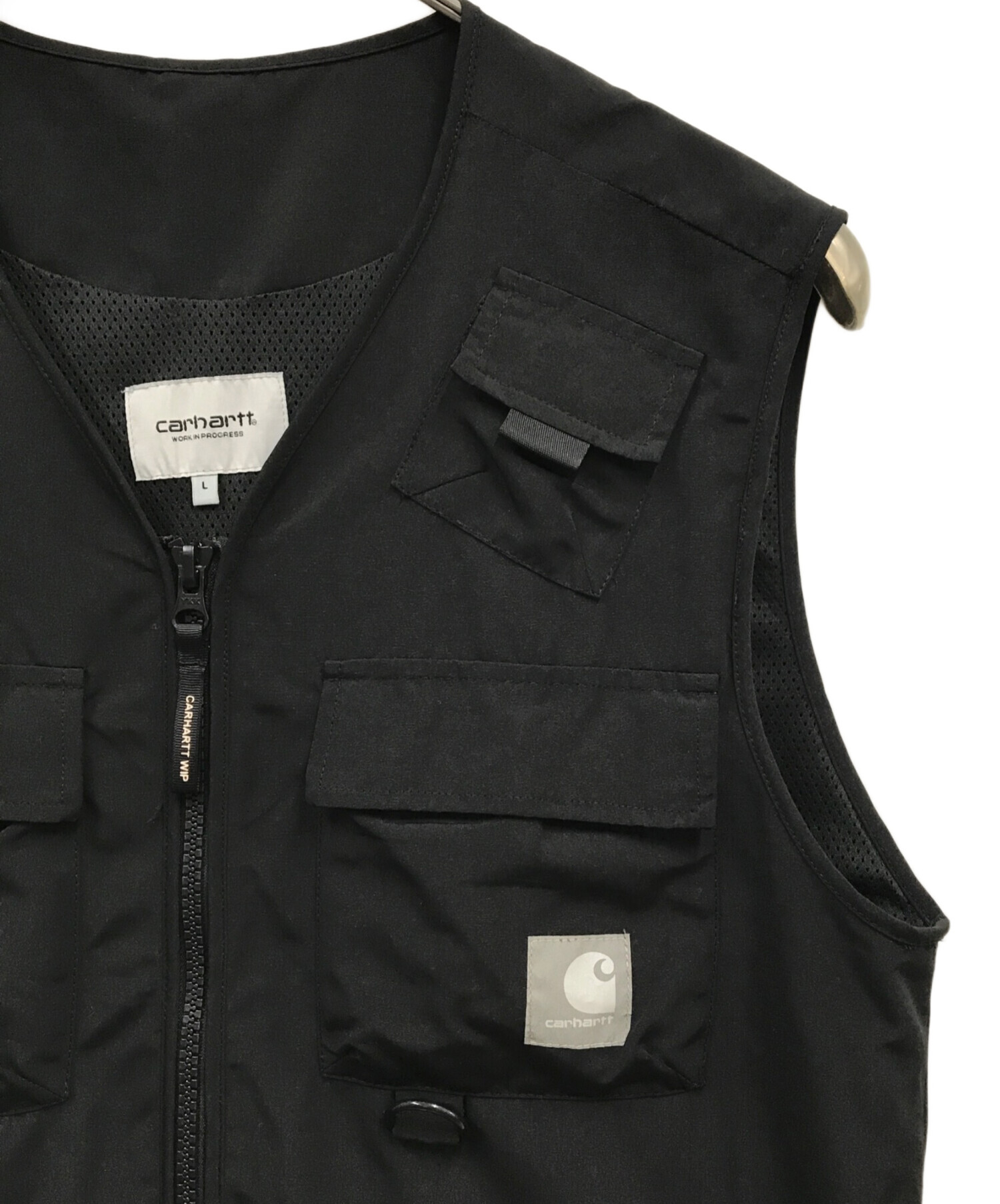 CARHARTT WIP (カーハート) elmwood vest/A171068.03O.00.03 ブラック サイズ:L