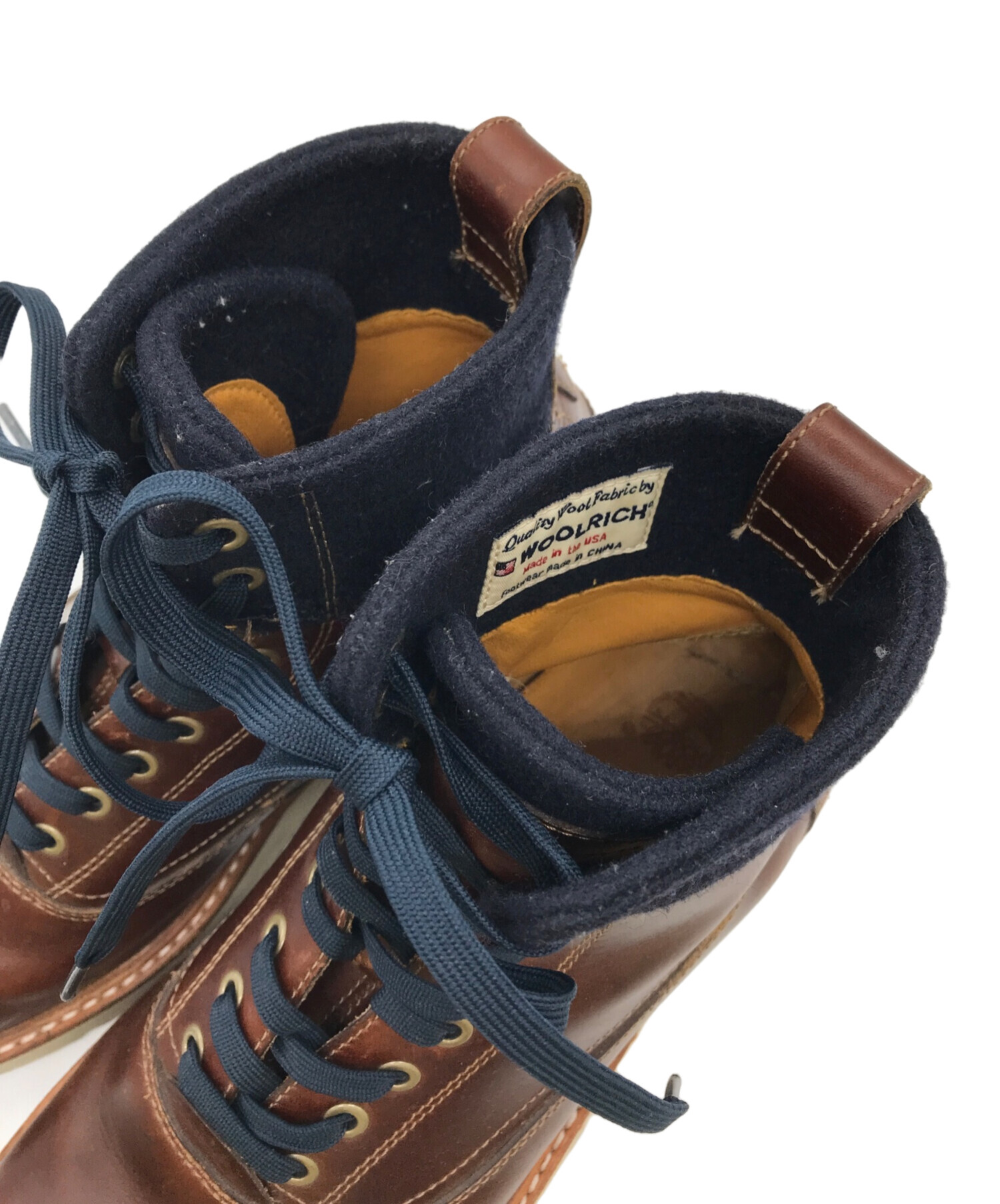 中古・古着通販】WOOLRICH (ウールリッチ) Timberland (ティンバーランド) ABINGTON (アビントン) 6ホールブーツ  ブラウン サイズ:26.5cm｜ブランド・古着通販 トレファク公式【TREFAC FASHION】スマホサイト