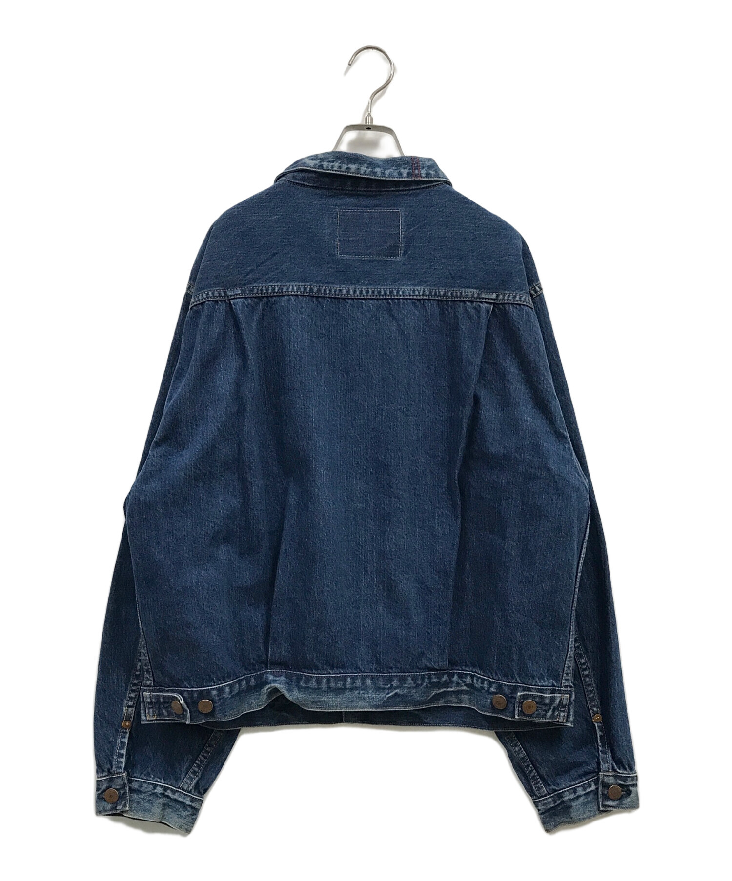 中古・古着通販】anachronorm (アナクロノーム) FRONT TUCK DENIM JACKET/81868050535/デニムジャケット  ブルー サイズ:03/36｜ブランド・古着通販 トレファク公式【TREFAC FASHION】スマホサイト