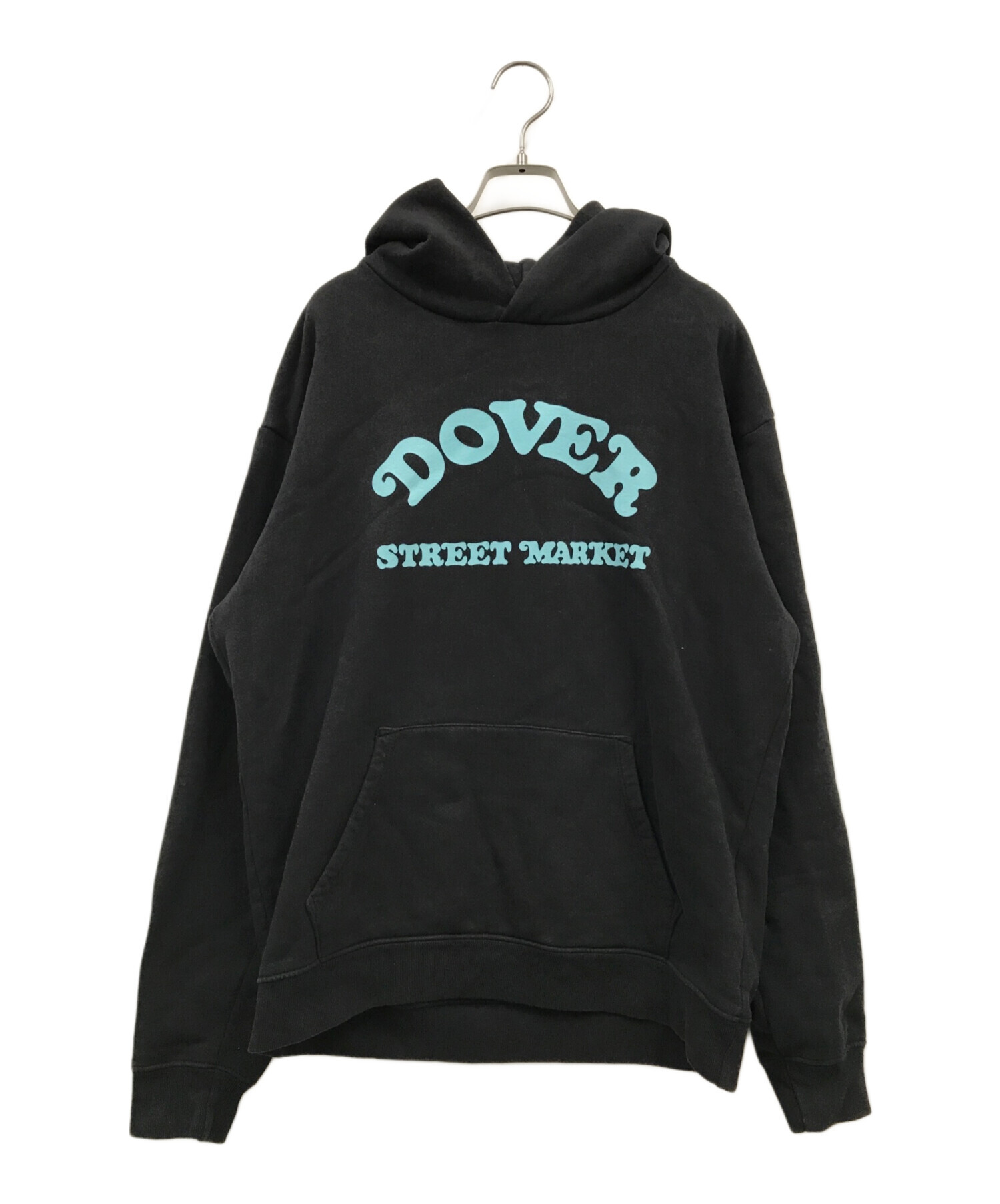 VERDY (ヴェルディ) DOVER STREET MARKET (ドーバー ストリート マーケット) DSMG VICK HOODIE ブラック  サイズ:M