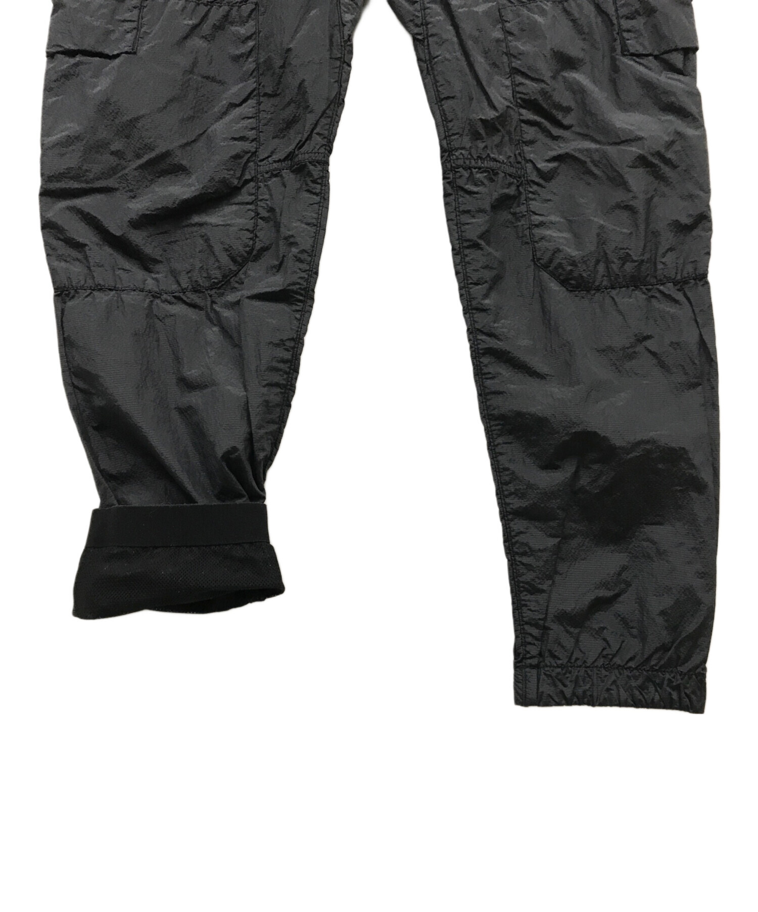 STONE ISLAND (ストーンアイランド) 20SS NYLON METAL PANTS/ナイロンメタルパンツ/721532029/ ブラック  サイズ:W34