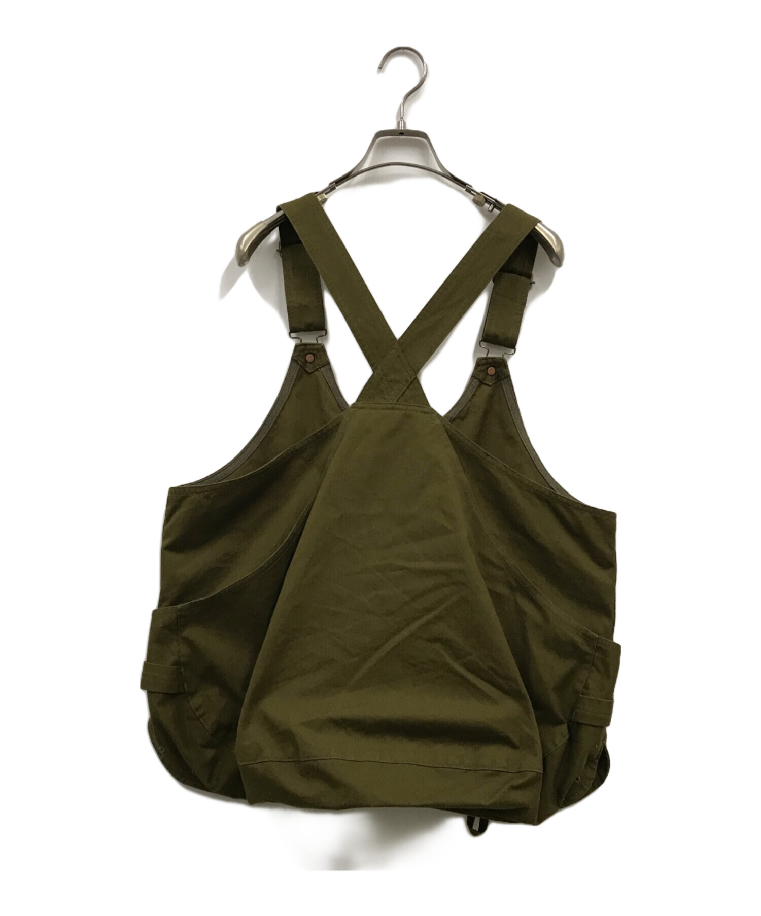 中古・古着通販】snow peak (スノーピーク) TAKIBI Canvas Vest/JK-22AU107/焚火ﾍﾞｽﾄ/キャンプベスト カーキ  サイズ:M｜ブランド・古着通販 トレファク公式【TREFAC FASHION】スマホサイト