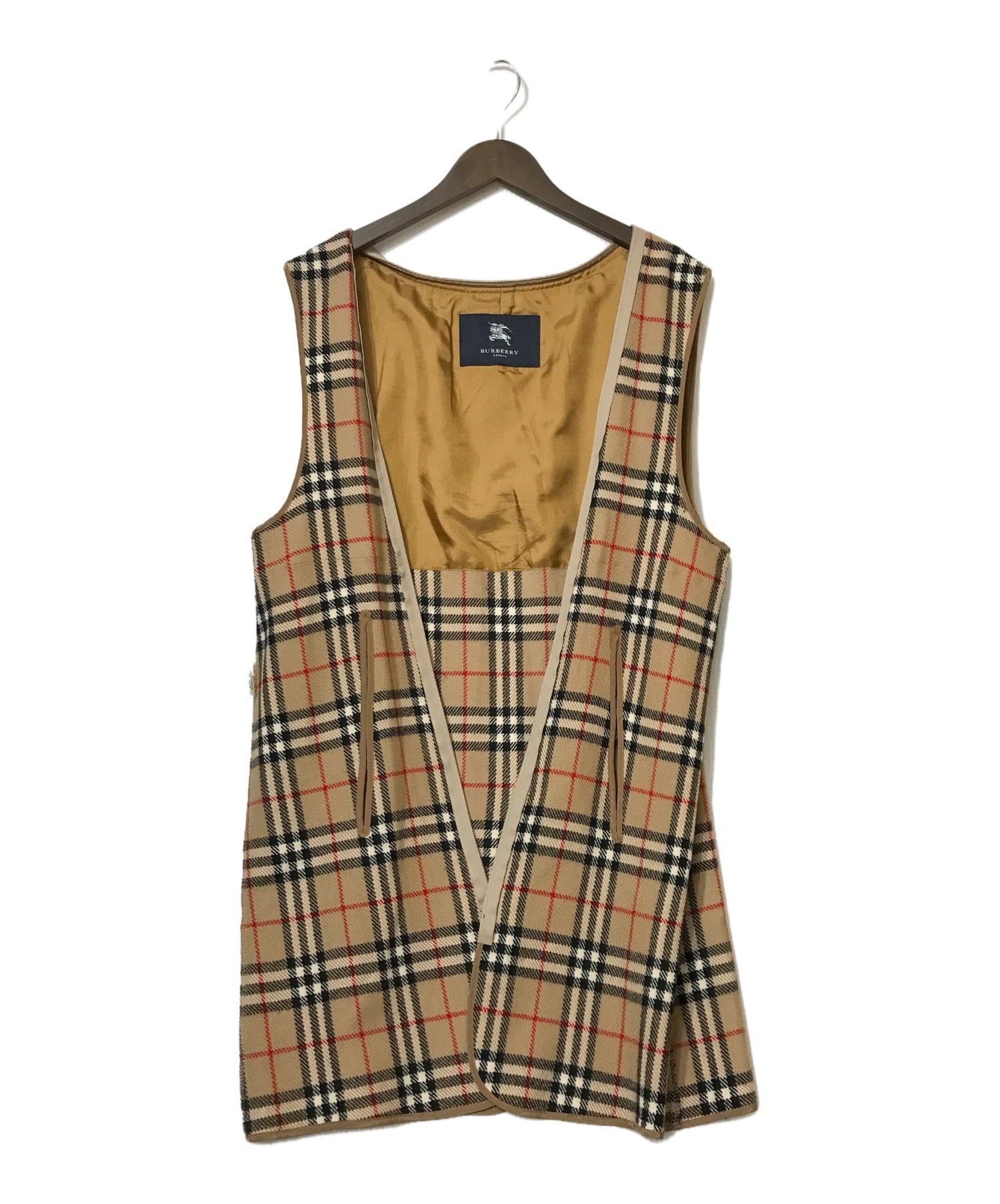 BURBERRY LONDON (バーバリー ロンドン) ライナー付ステンカラーコート ベージュ サイズ:92-170-5