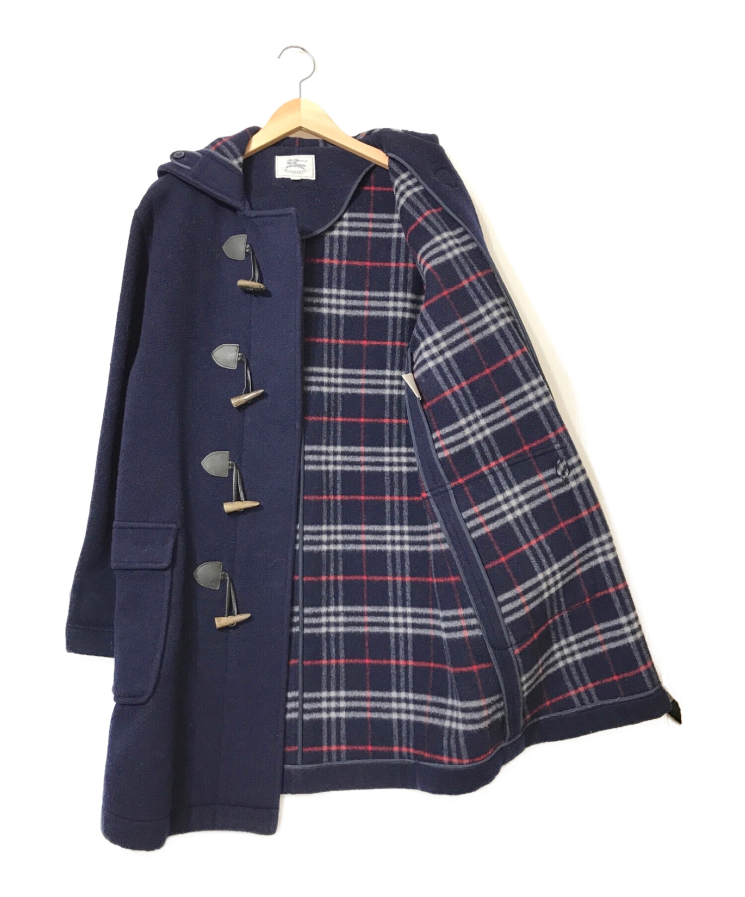 中古・古着通販】BURBERRY (バーバリー) 裏ノヴァチェックダッフル