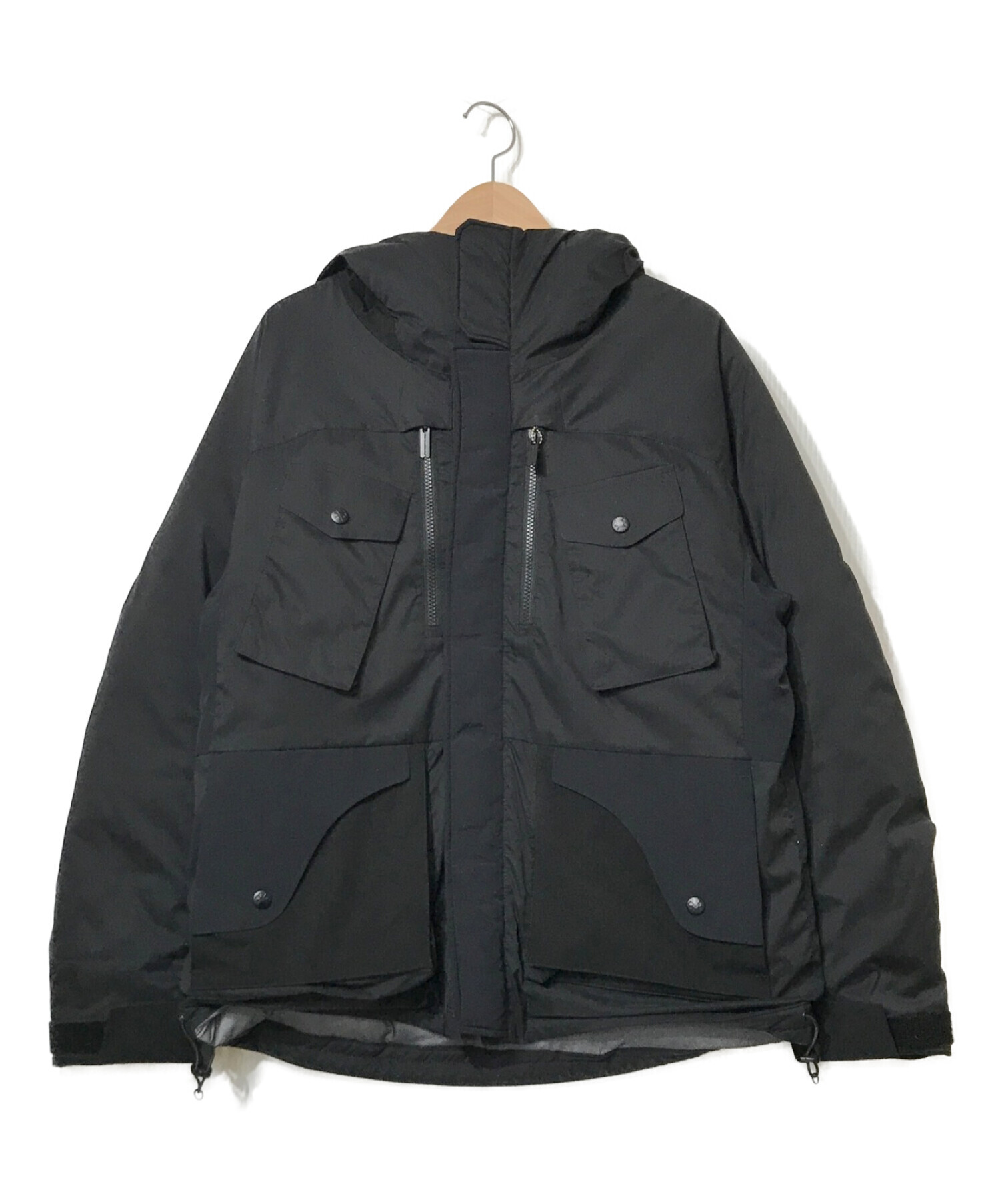 WHITE MOUNTAINEERING (ホワイトマウンテ二アニング) GORE-TEX DOWN JACKET ブラック サイズ:1