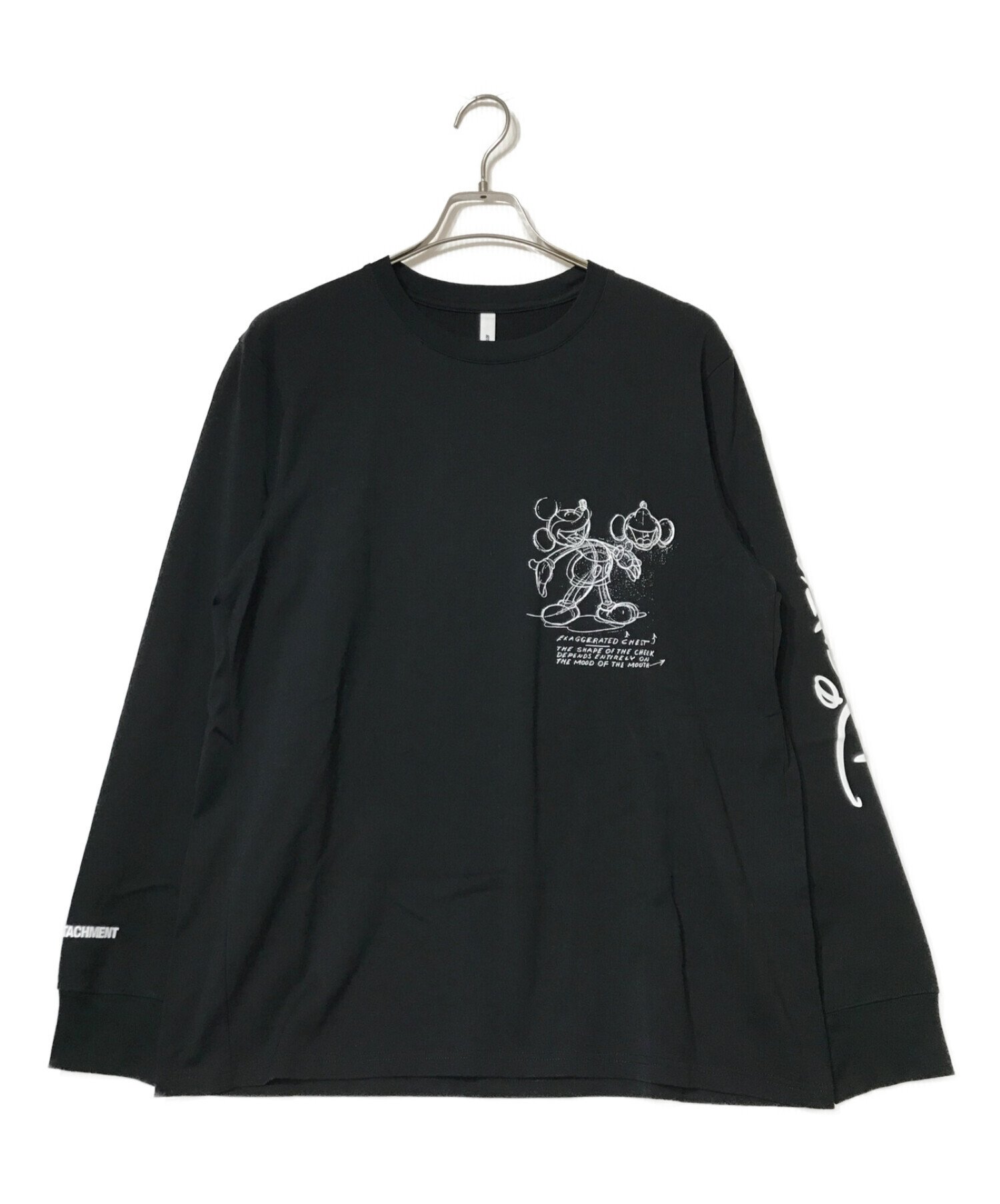 アタッチメント ロングスリーブカットソー - Tシャツ