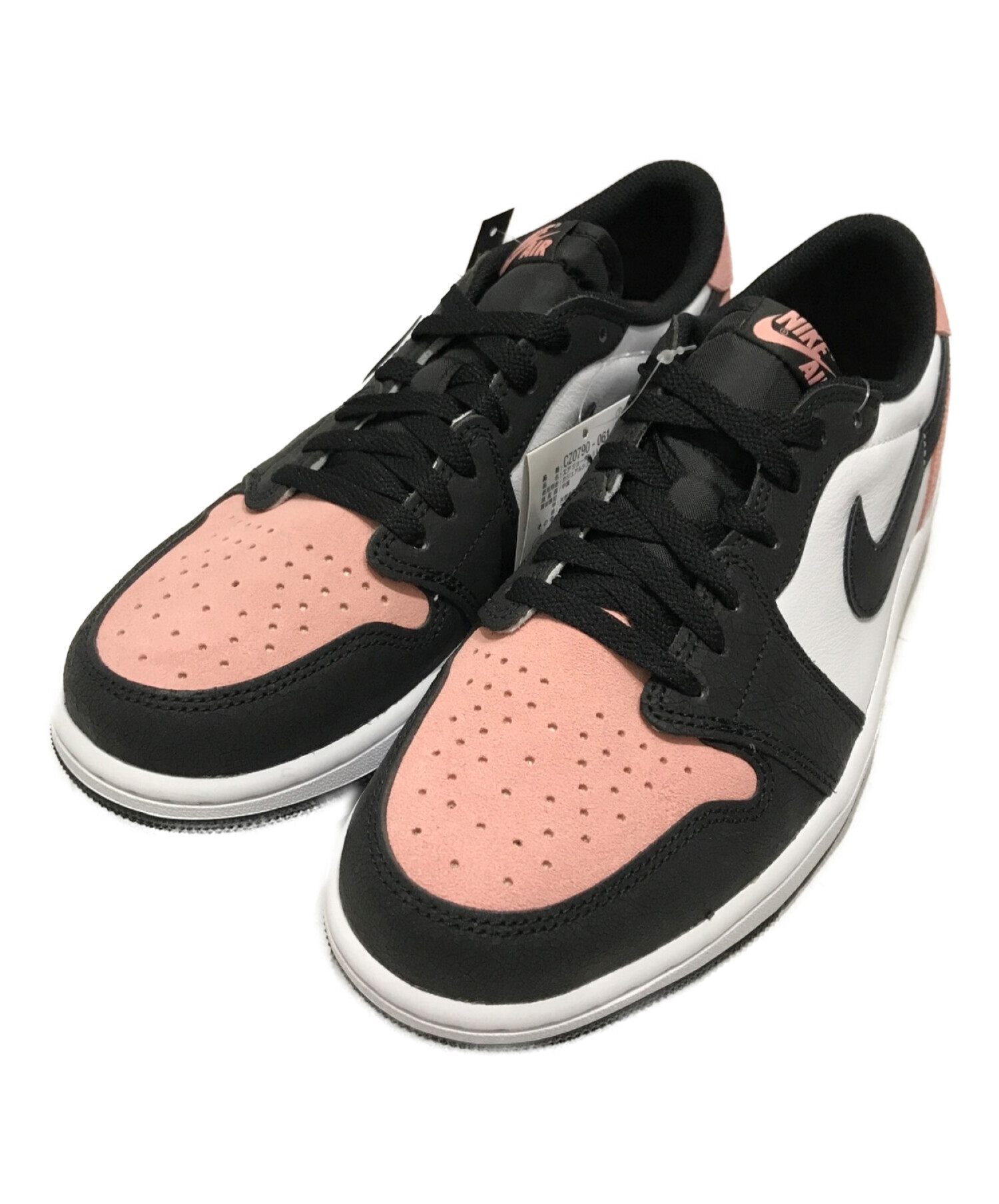 NIKE (ナイキ) AIR JORDAN 1 LOW OG　エアジョーダン1 ロー OG ピンク サイズ:27.5cm