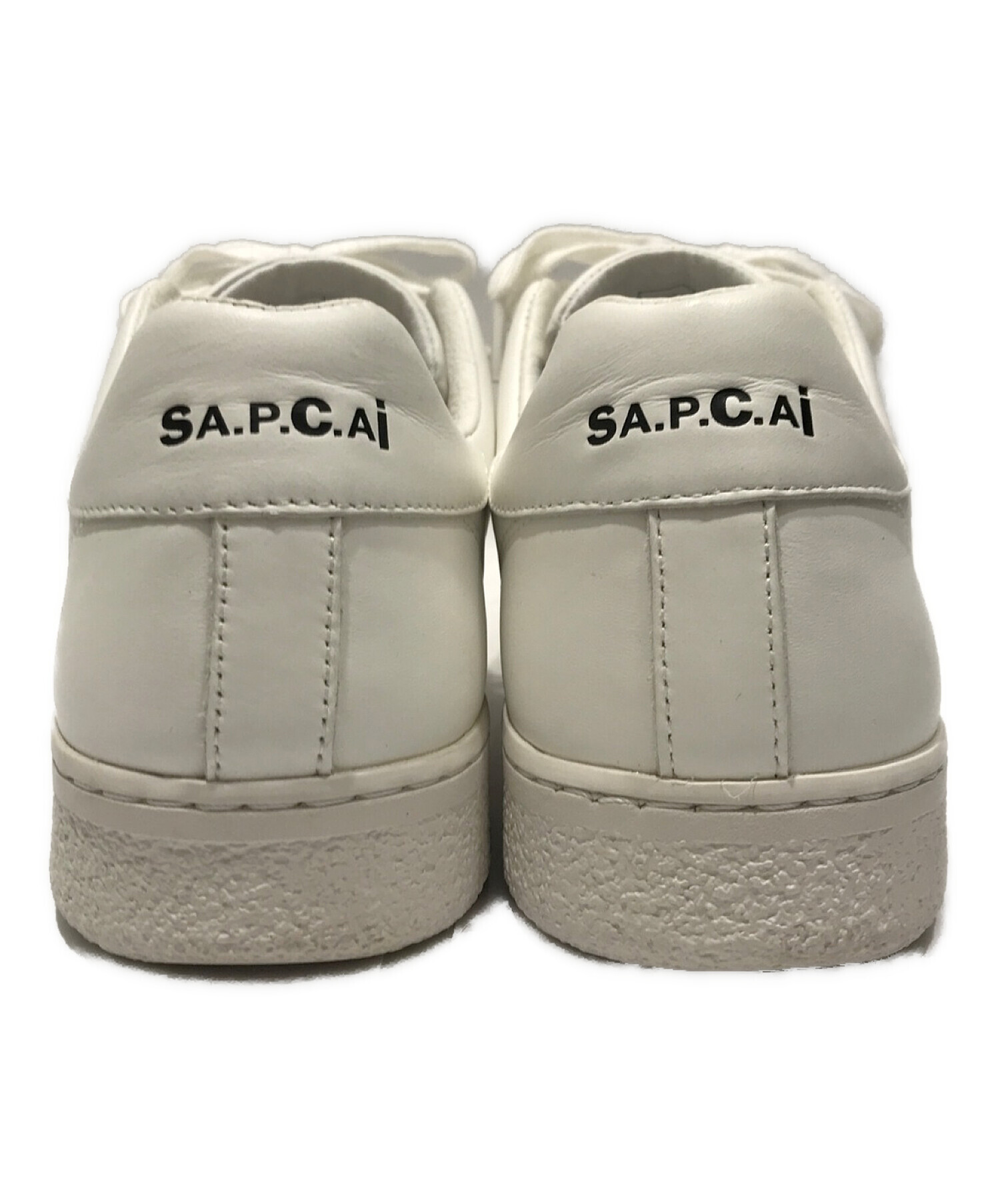 A.P.C. (アー・ペー・セー) sacai (サカイ) タッセルスニーカー ホワイト サイズ:27.60