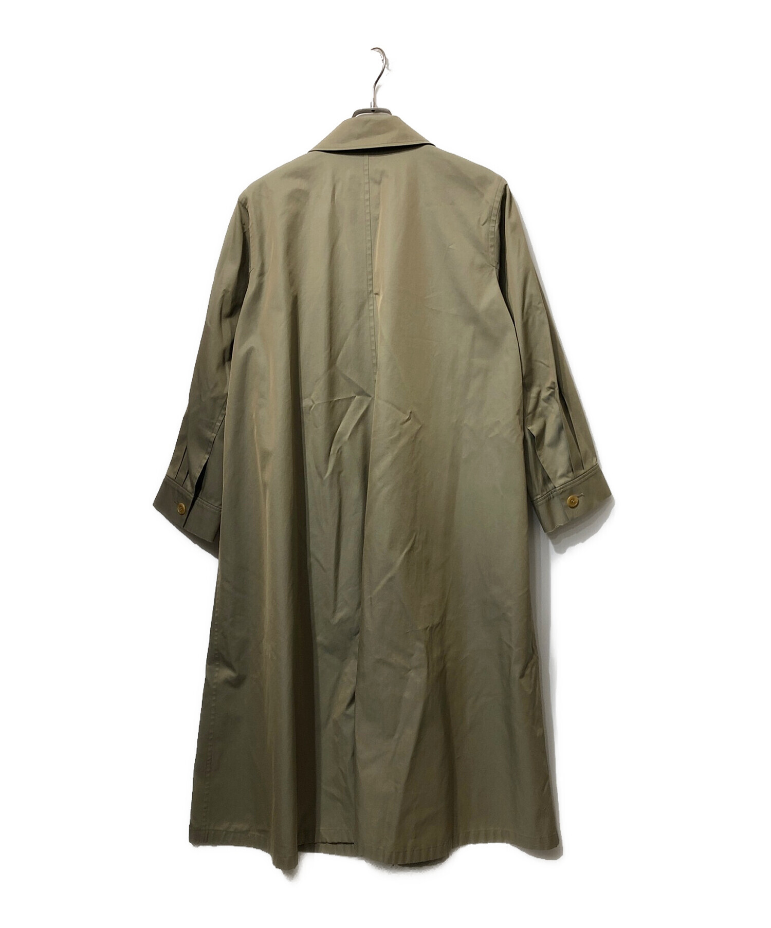 IMPERMEABLE YOHJI YAMAMOTO (インパァーミィアブル ヨウジヤマモト) オールドステンカラーコート ベージュ サイズ:36