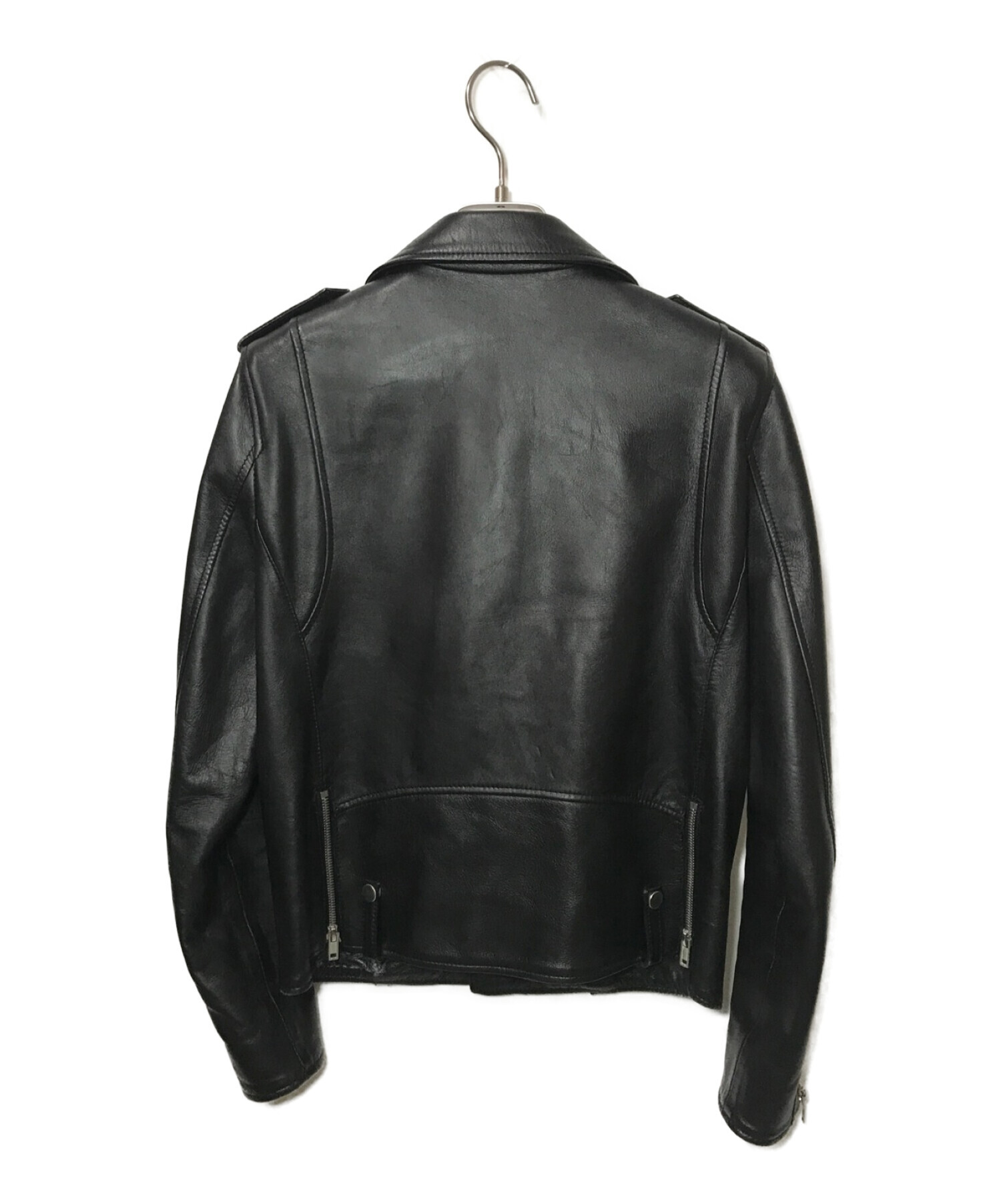 MACPHEE (マカフィー) ライダースジャケット ブラック サイズ:36