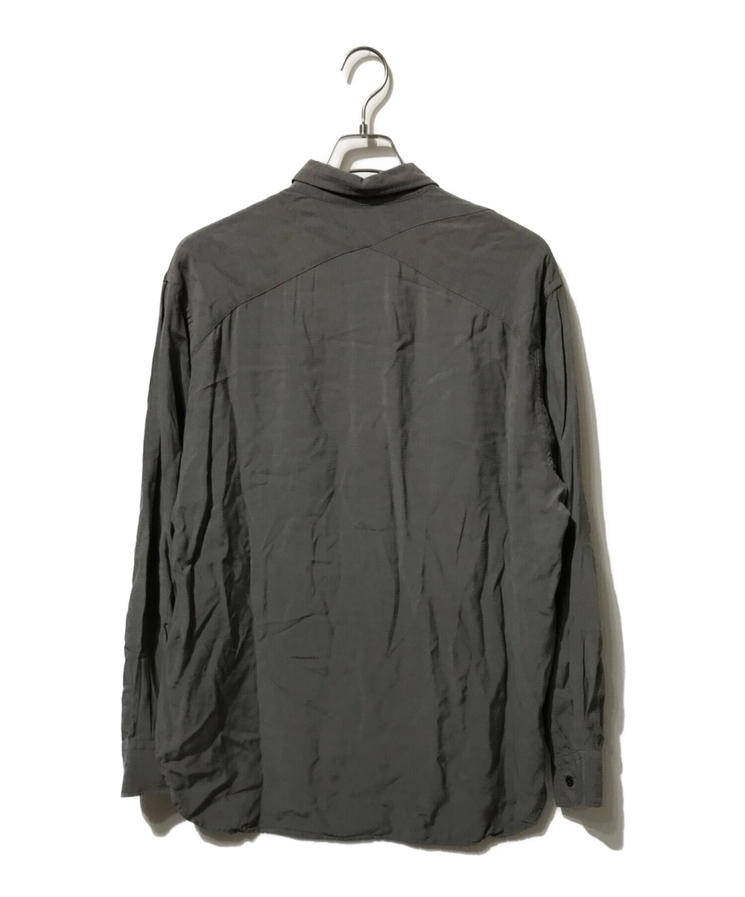 中古・古着通販】ULTERIOR (アルテリア) RAYON RIPSTOP MILITARY SHIRT