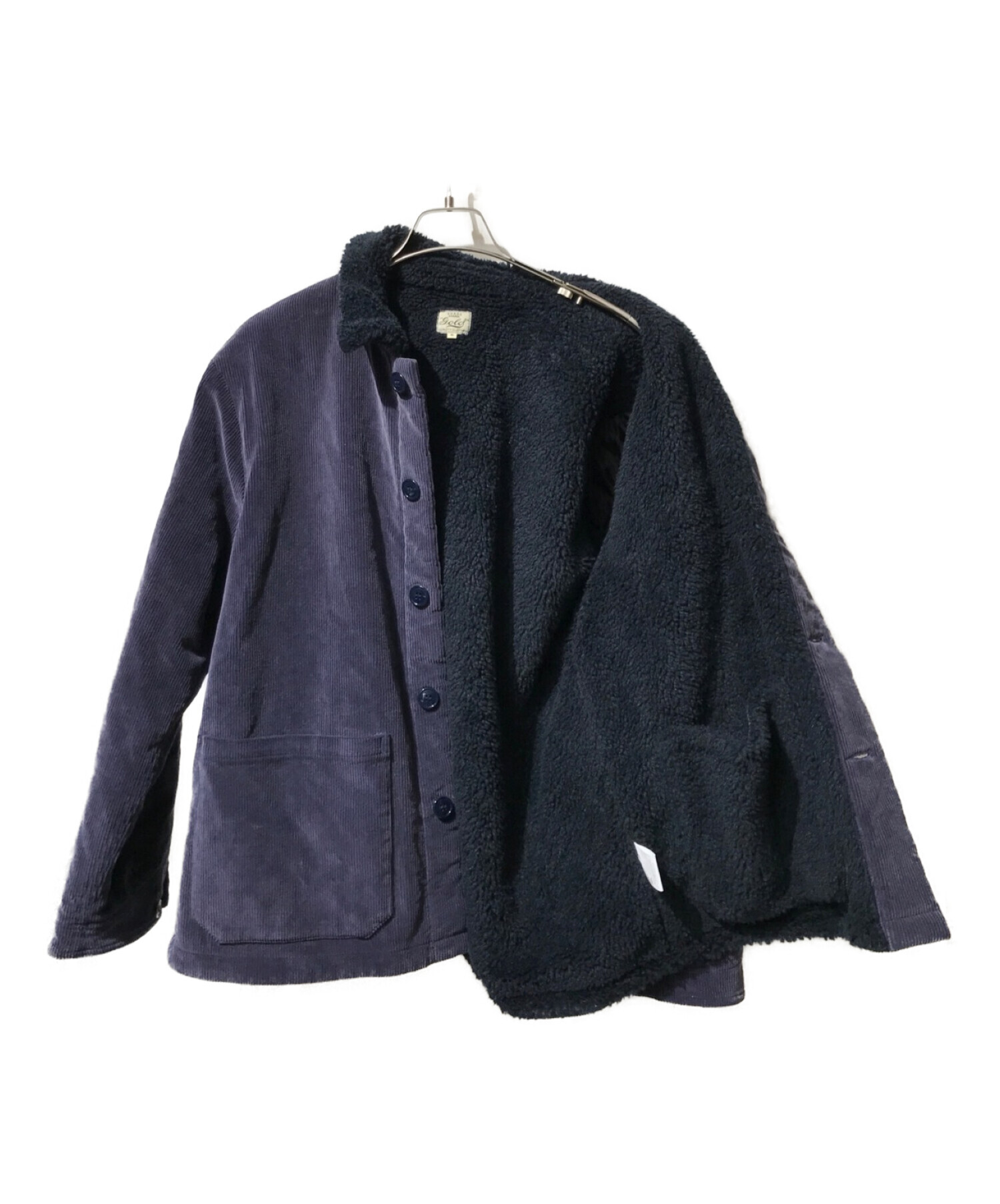 gold (ゴールド) 9W CORDUROY RANCH JACKET　9Wコーデュロイランチジャケット ネイビー サイズ:S