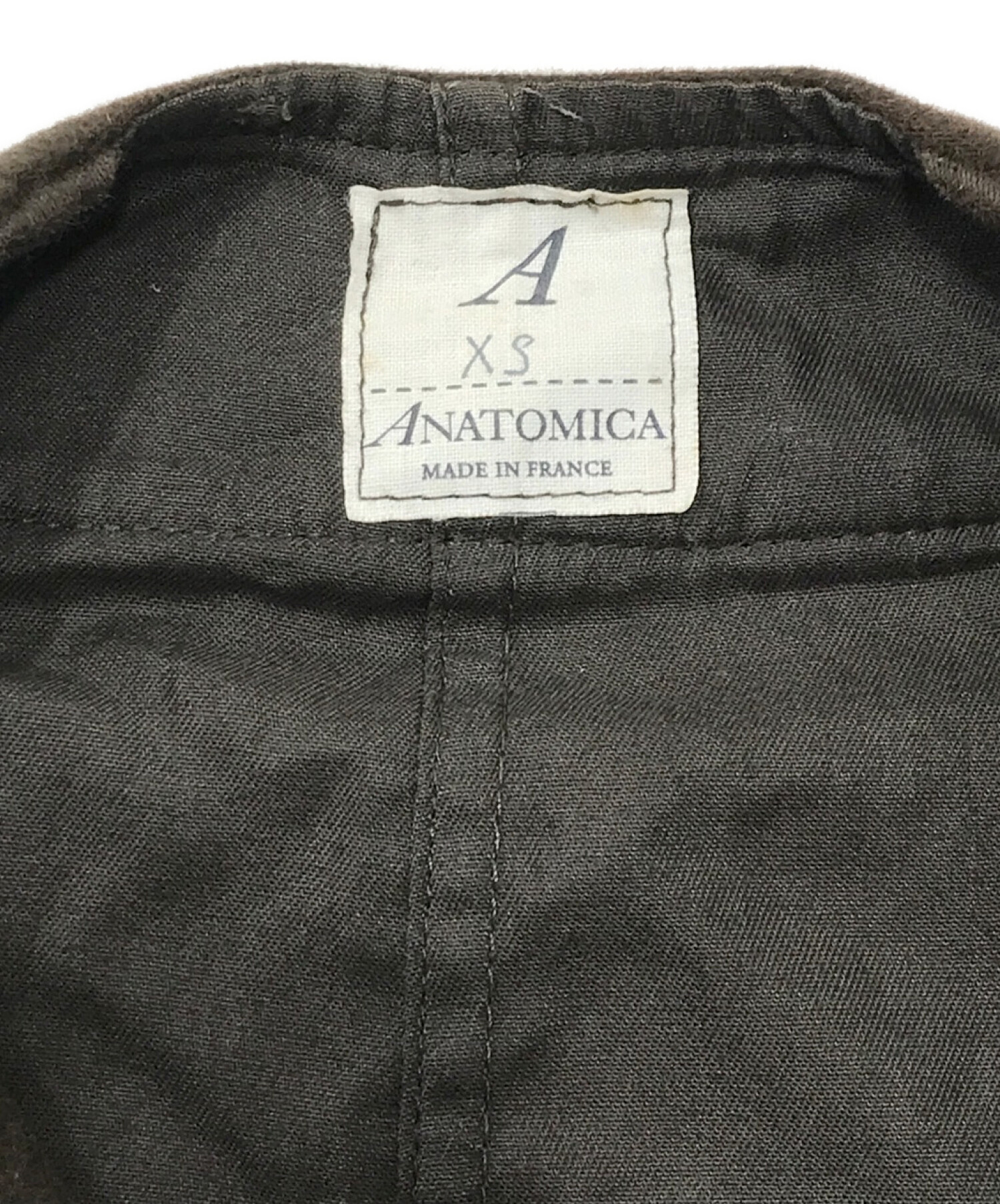 中古・古着通販】ANATOMICA (アナトミカ) サガンベスト ブラウン