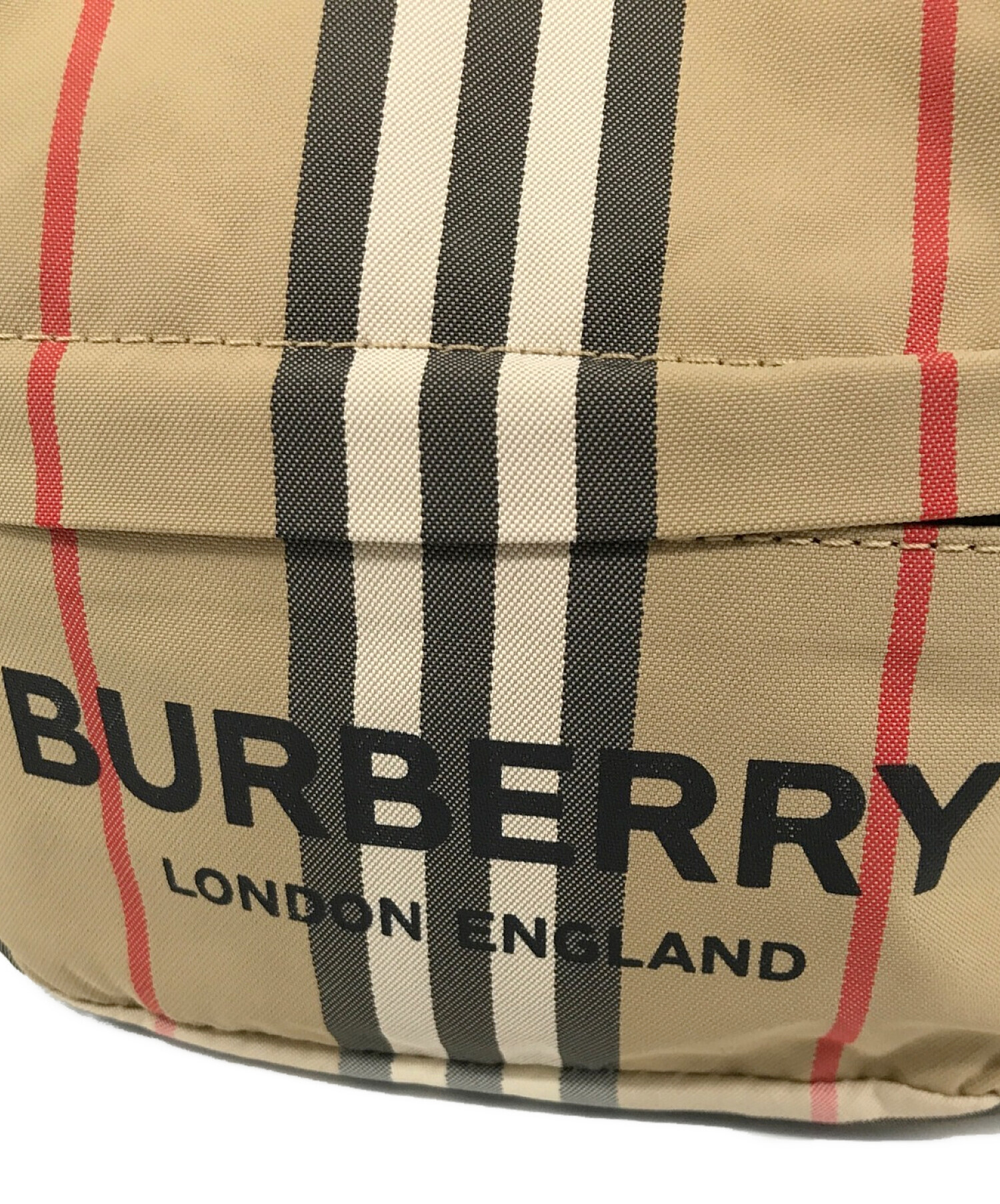 中古・古着通販】BURBERRY (バーバリー) アイコンストライプ ナイロン