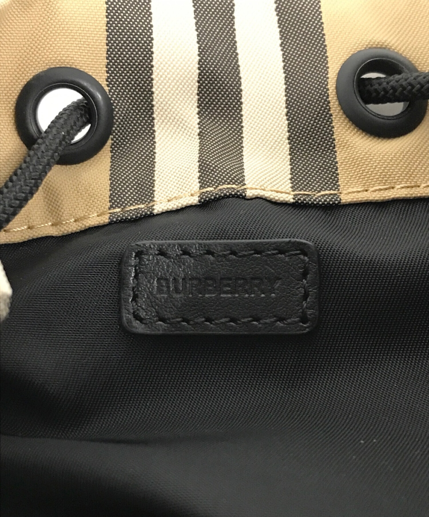 中古・古着通販】BURBERRY (バーバリー) アイコンストライプ ナイロン