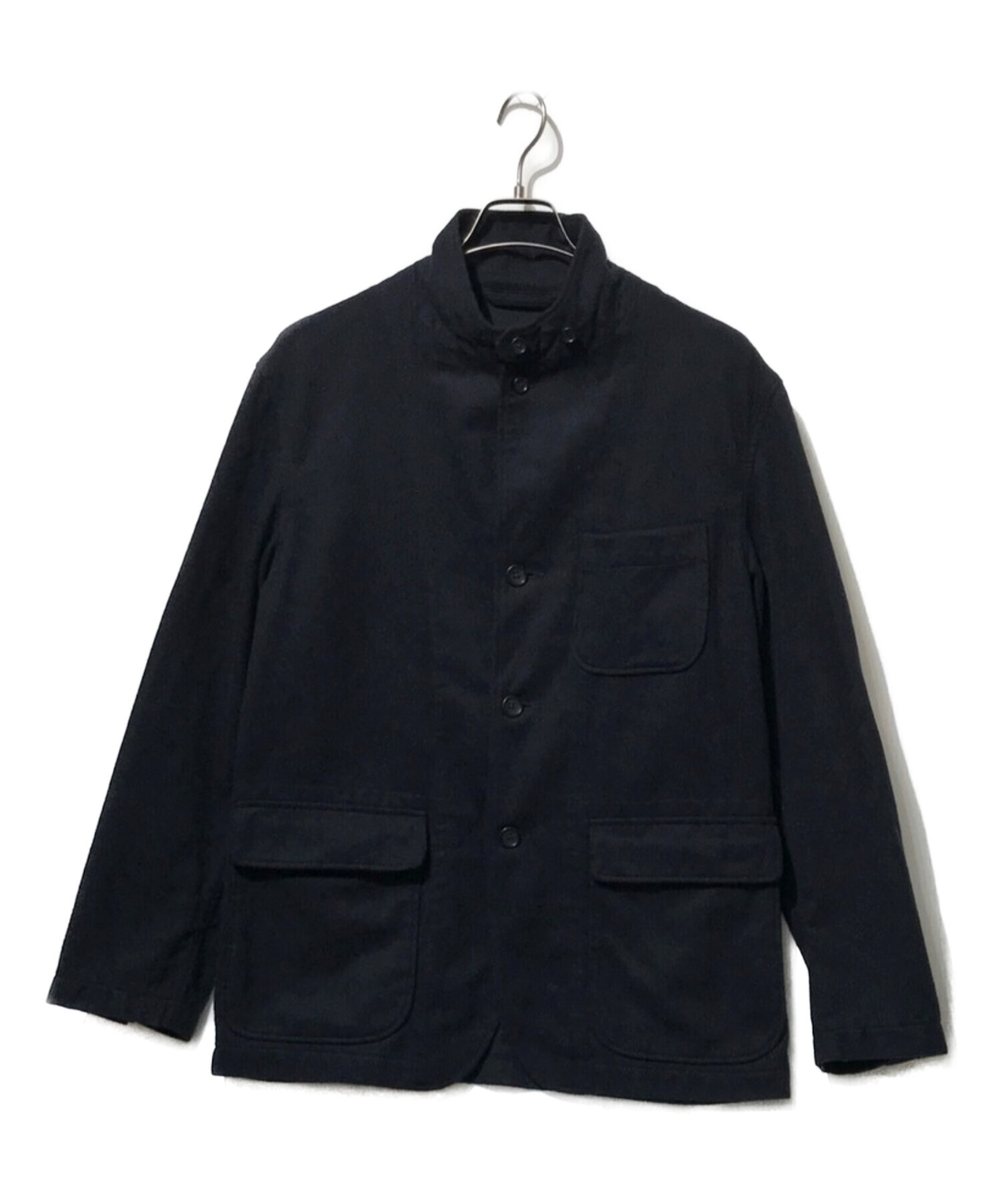 Engineered Garments (エンジニアドガーメンツ) スタンドカラージャケット ネイビー サイズ:M