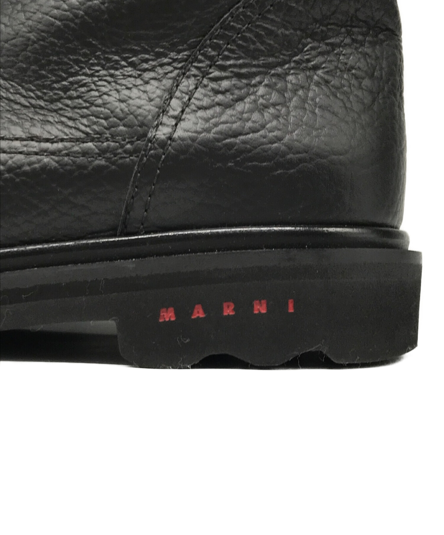 MARNI (マルニ) レザーロングブーツ ブラック サイズ:37