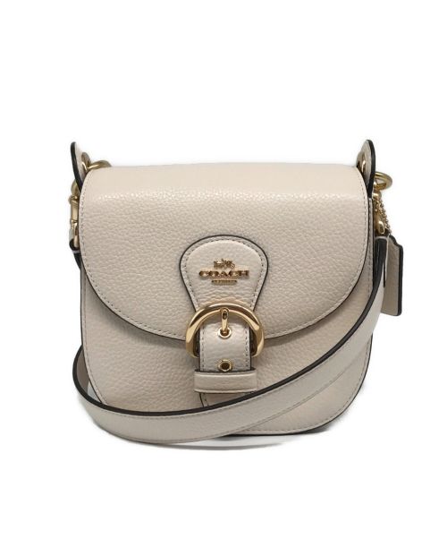 中古・古着通販】COACH (コーチ) クリオ2WAYショルダーバッグ ホワイト