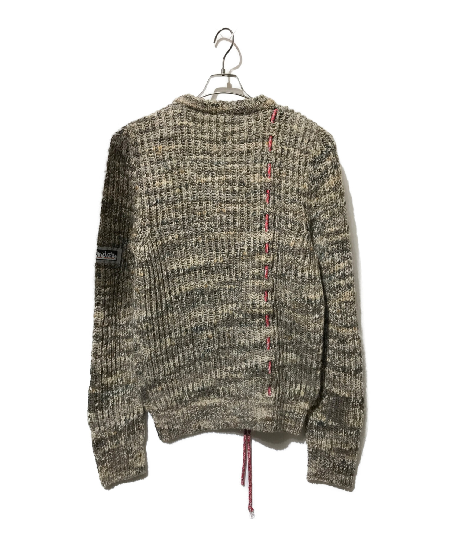 中古・古着通販】ARIES (アリーズ) drawstring cord knit sweater