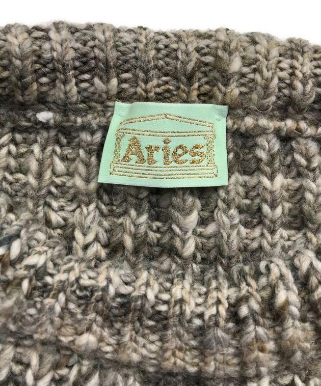 中古・古着通販】ARIES (アリーズ) drawstring cord knit sweater