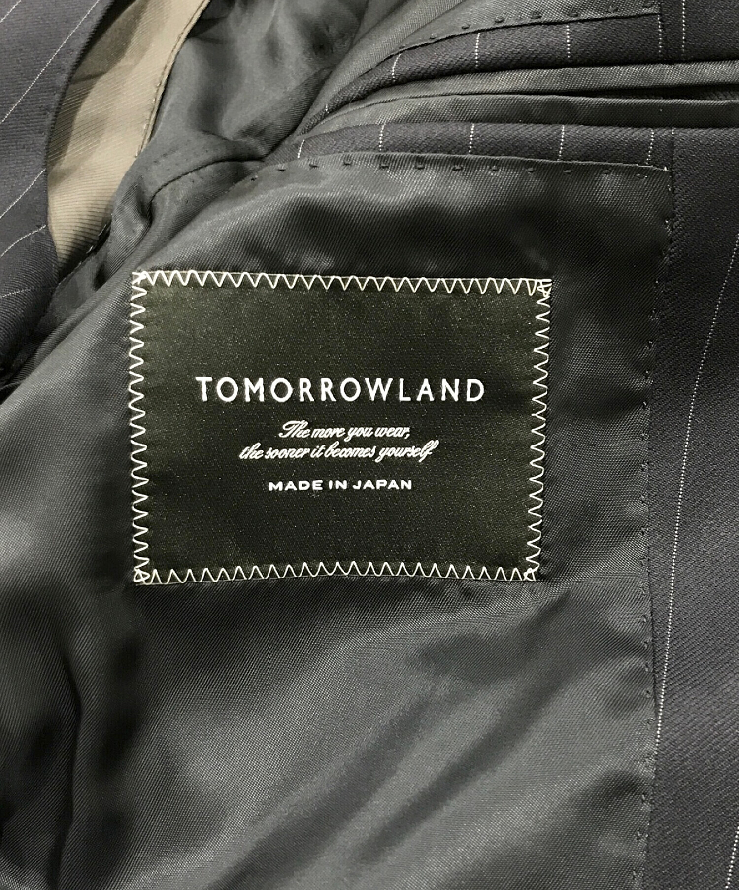 中古・古着通販】TOMORROW LAND (トゥモローランド) 3ピーススーツ