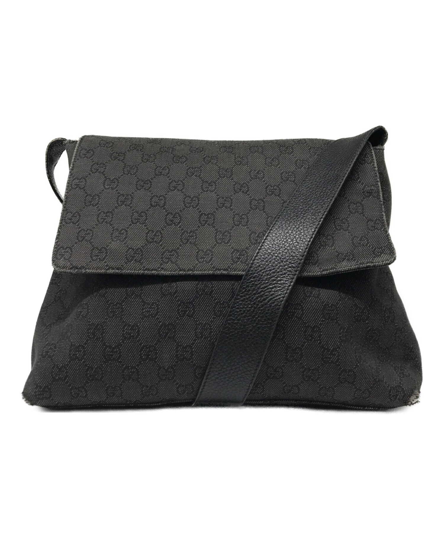 中古・古着通販】GUCCI (グッチ) GGキャンバスショルダーバッグ