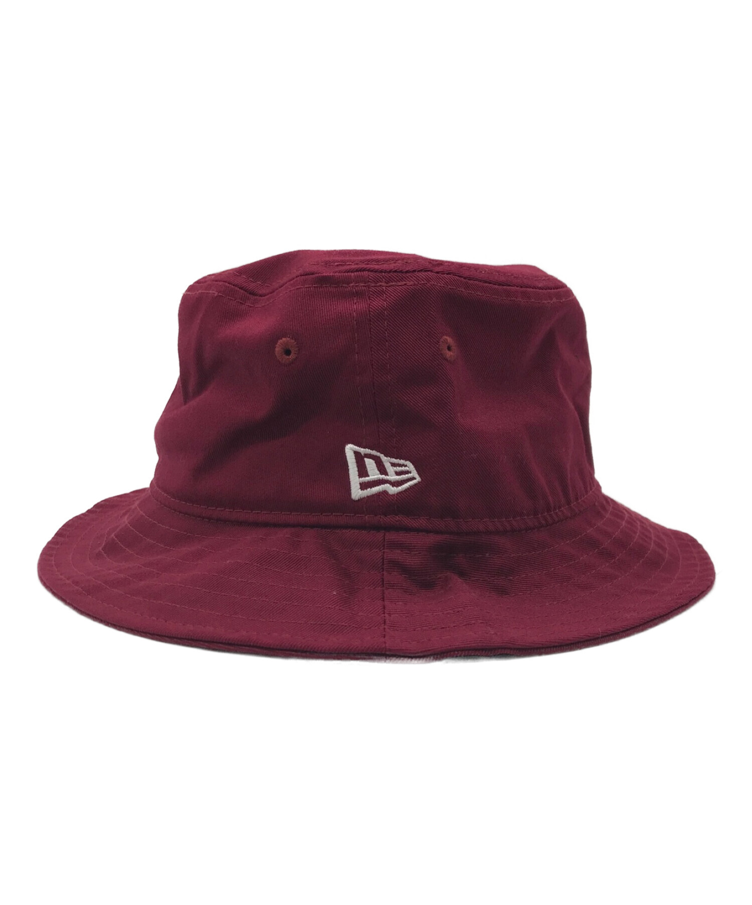 Y's x NEW ERA (ワイズ x ニューエラ) BUCKET-01 LOGO HAT ボルドー サイズ:ML