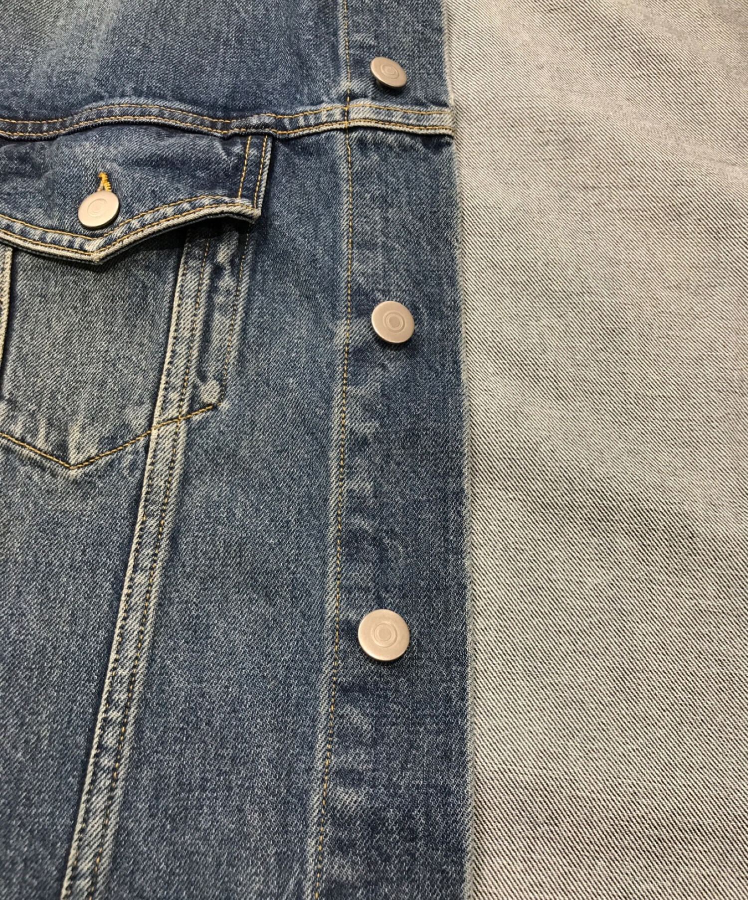 Maison Margiela (メゾンマルジェラ) 20AW VINTAGE WASH DENIM JACKET インディゴ サイズ:46