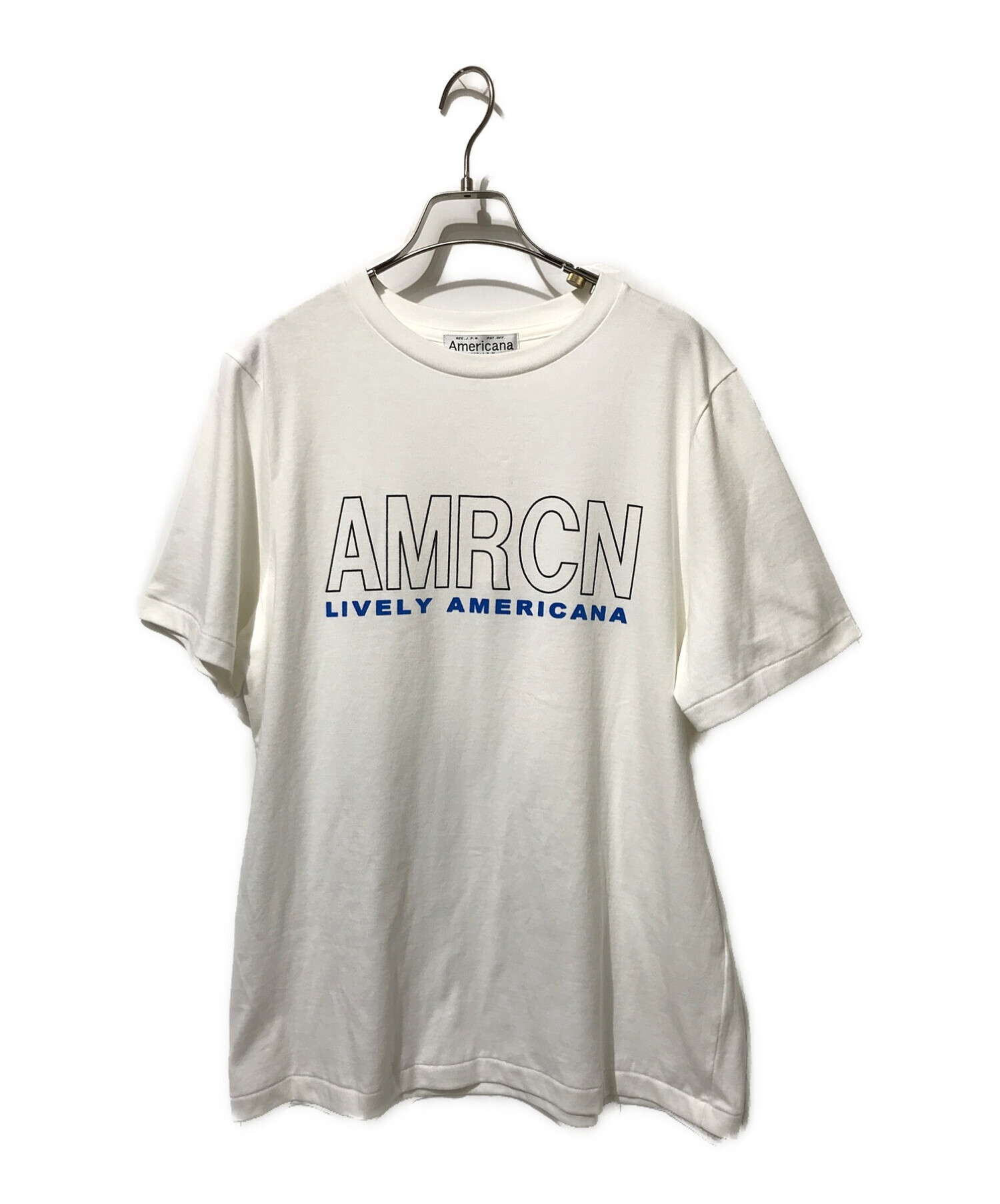 Americana (アメリカーナ) ロゴTシャツ ホワイト サイズ:表記無し