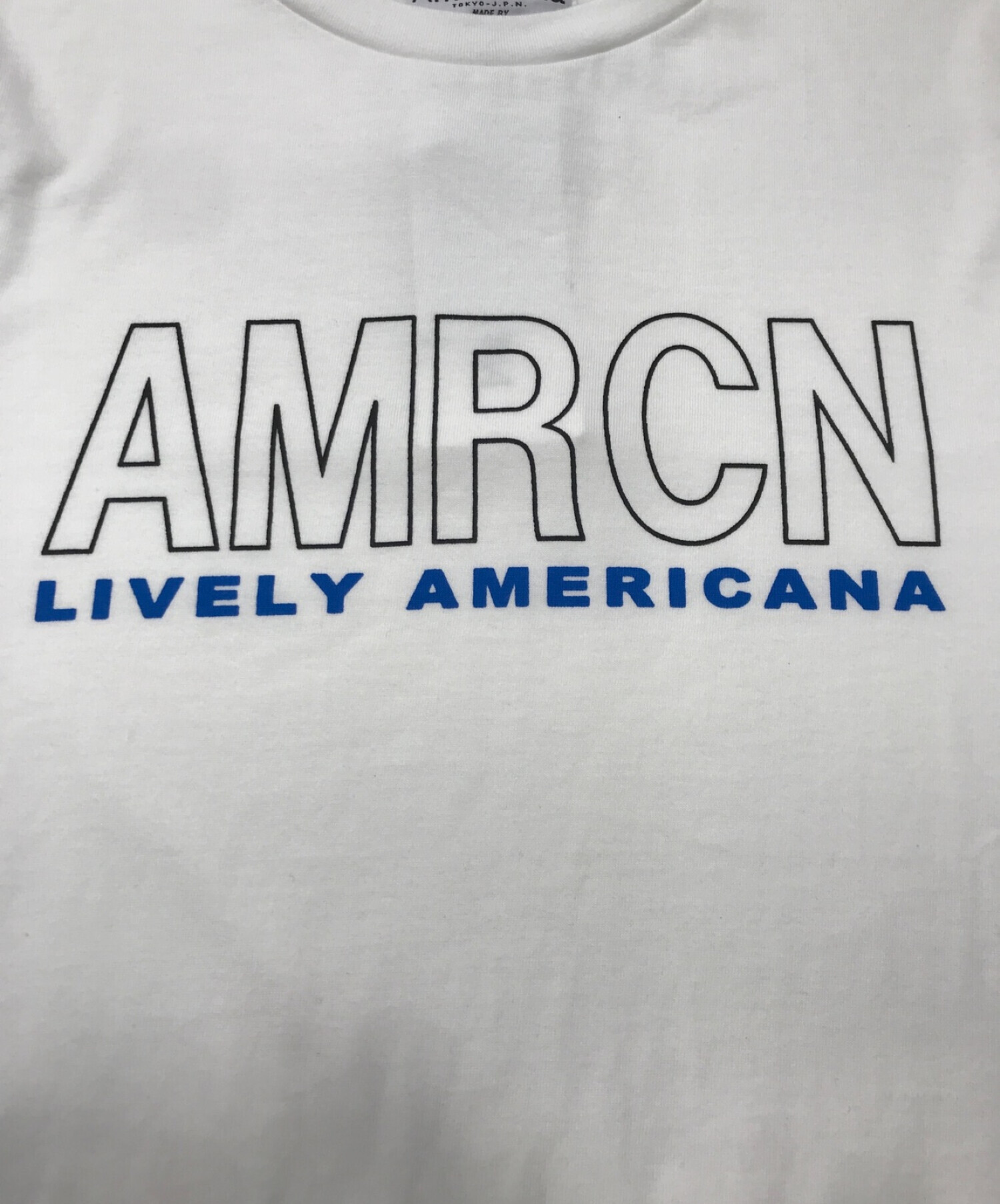 Americana (アメリカーナ) ロゴTシャツ ホワイト サイズ:表記無し
