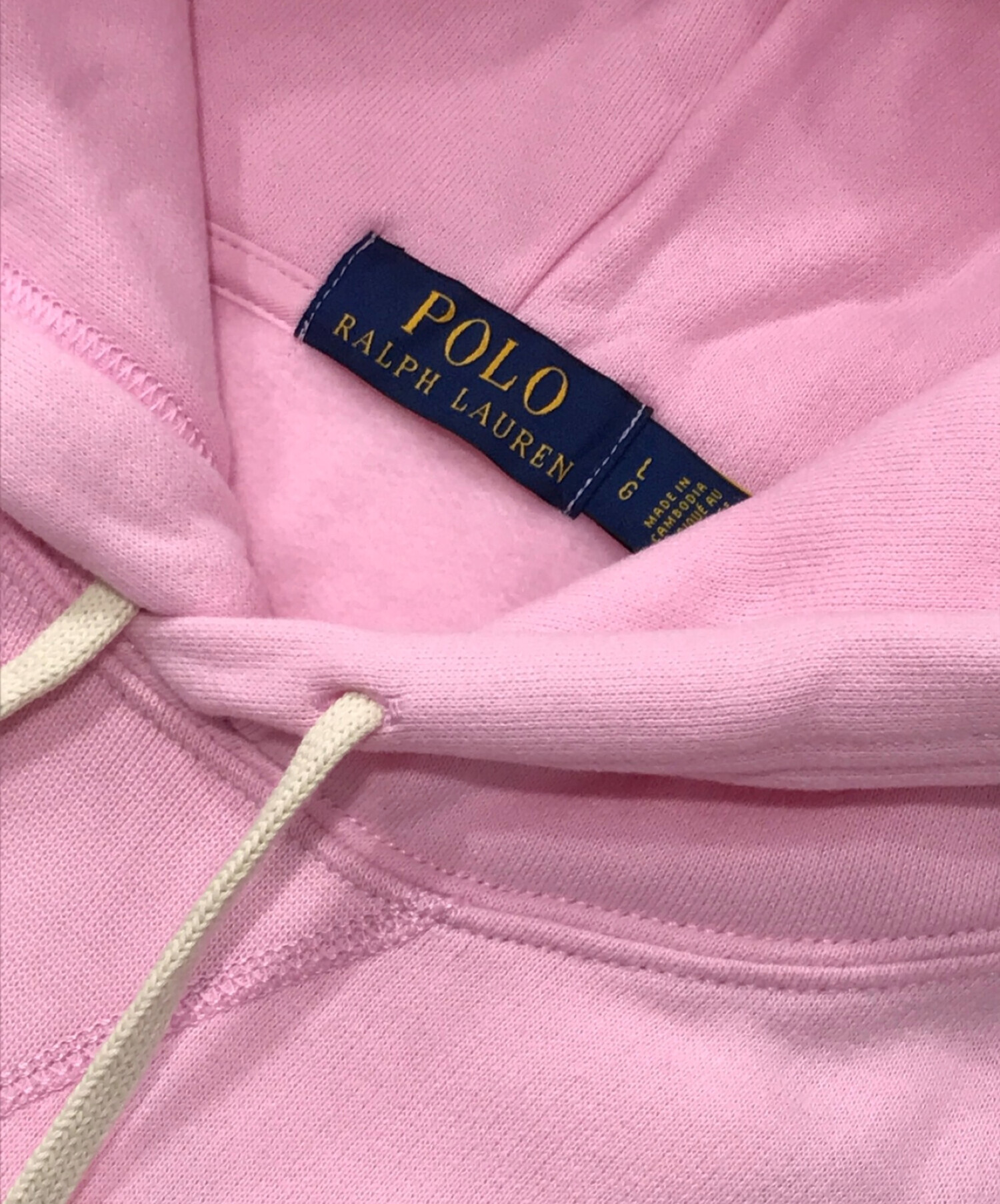 POLO RALPH LAUREN (ポロ・ラルフローレン) Snidel (スナイデル) パーカー ピンク サイズ:F