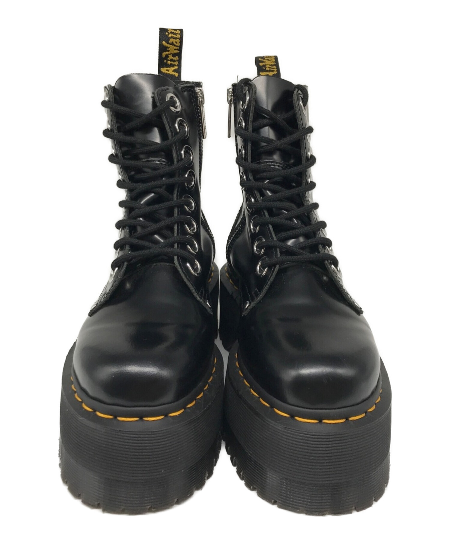 中古・古着通販】Dr.Martens (ドクターマーチン) 厚底ブーツ ブラック