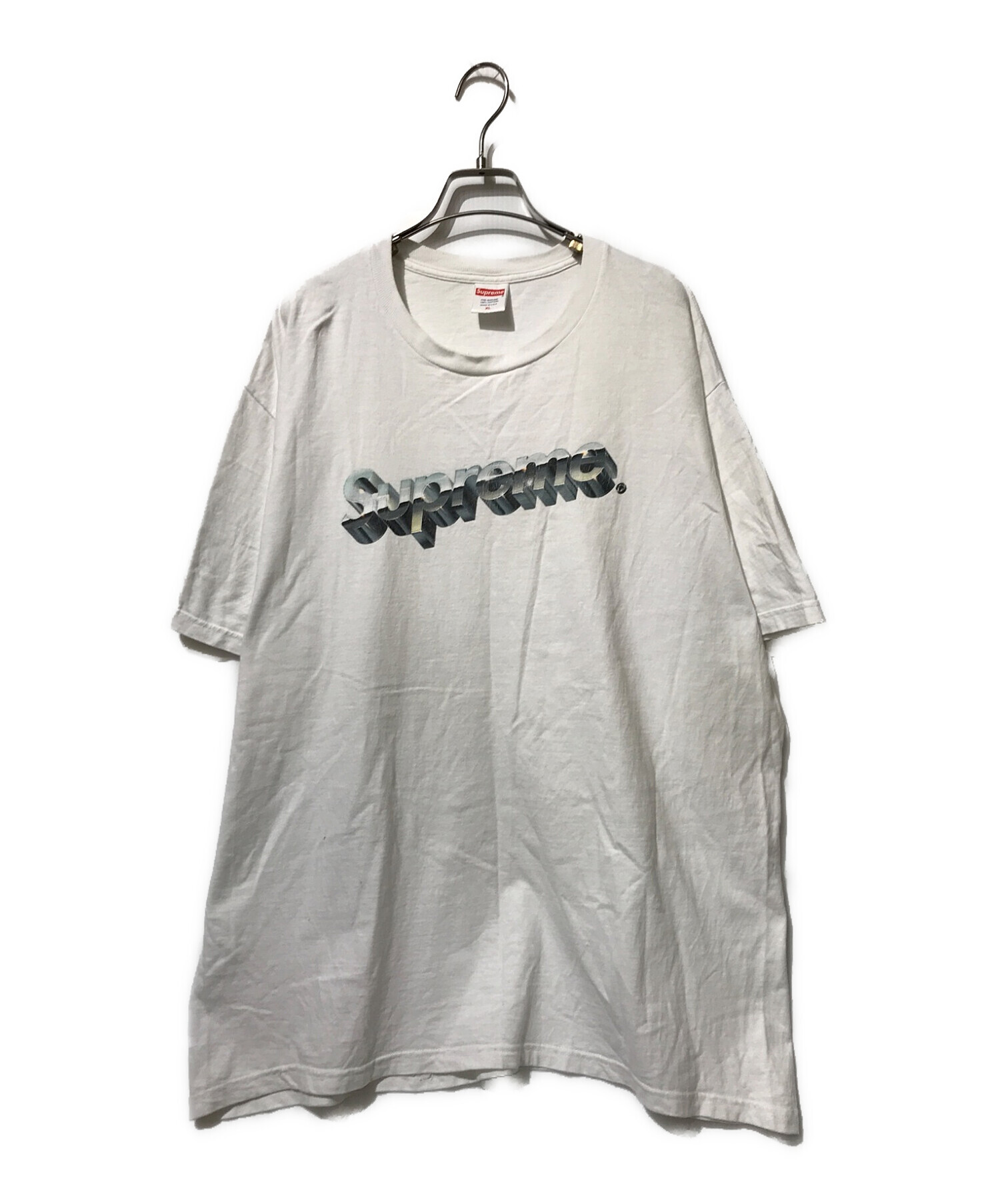 supreme Chrome Logo TeeTシャツ/カットソー(半袖/袖なし)
