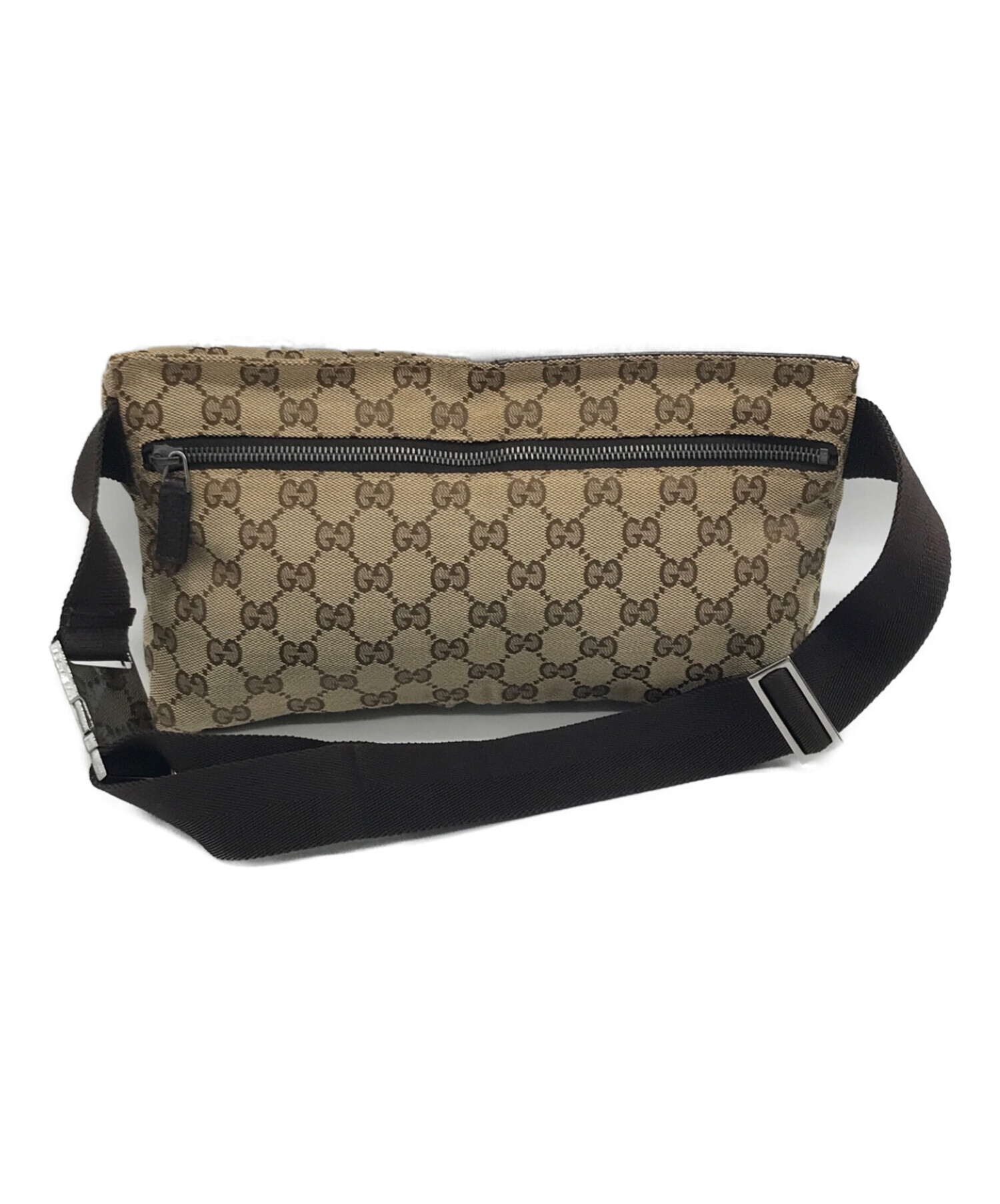 中古・古着通販】GUCCI (グッチ) ウエストポーチ ベージュ｜ブランド