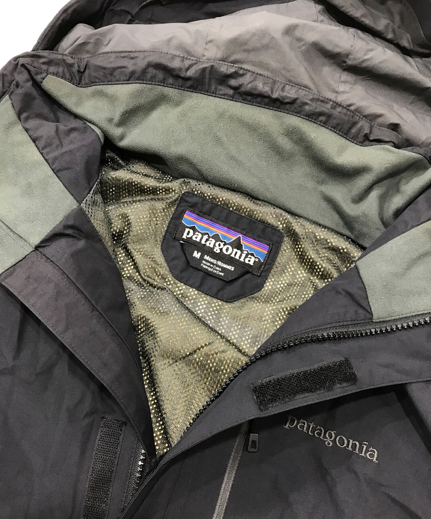 Patagonia (パタゴニア) ピオレットジャケット ゴアテックス マウンテンパーカー ブラック サイズ:M