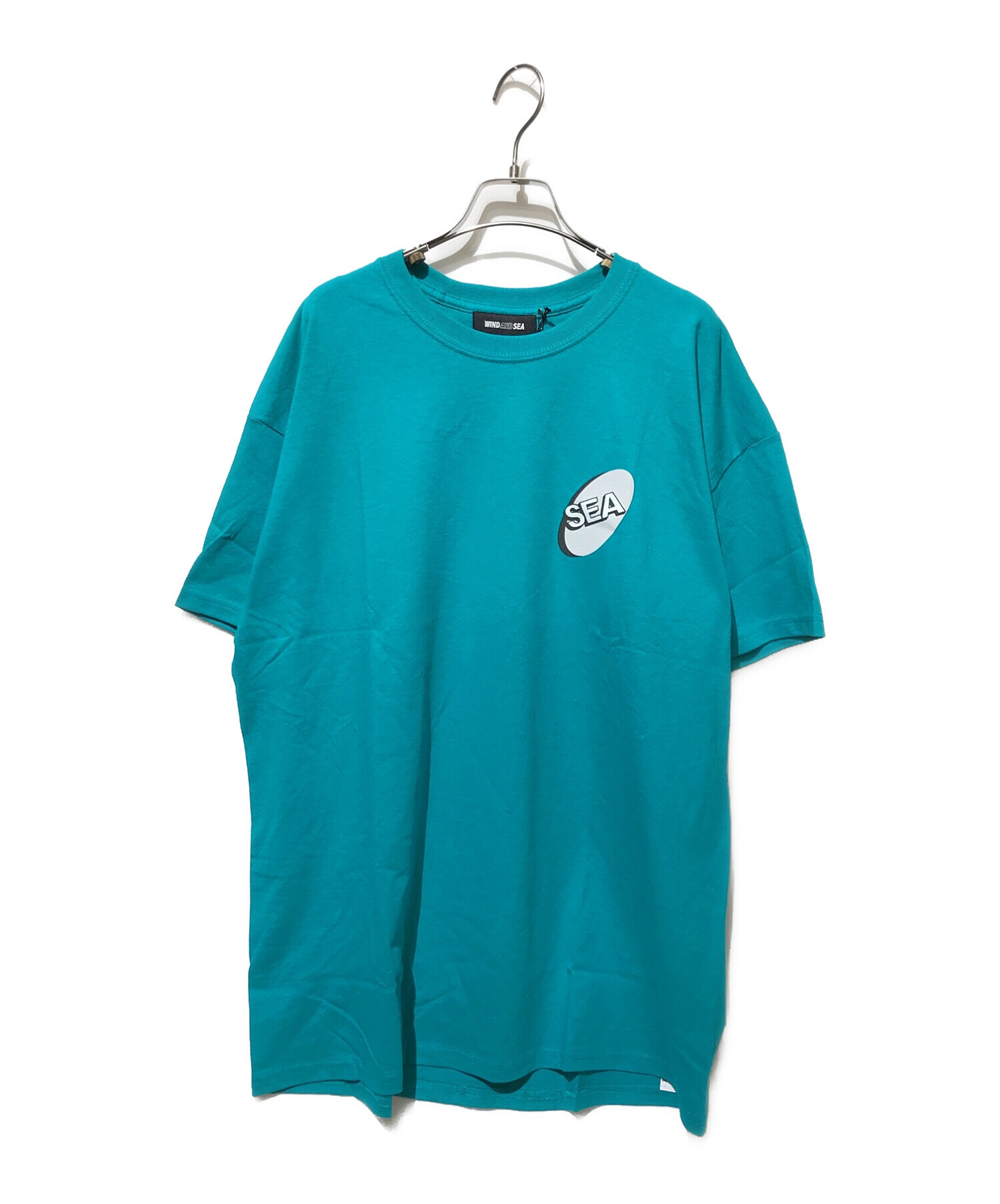 WIND AND SEA (ウィンダンシー) バックプリントTシャツ グリーン サイズ:XL