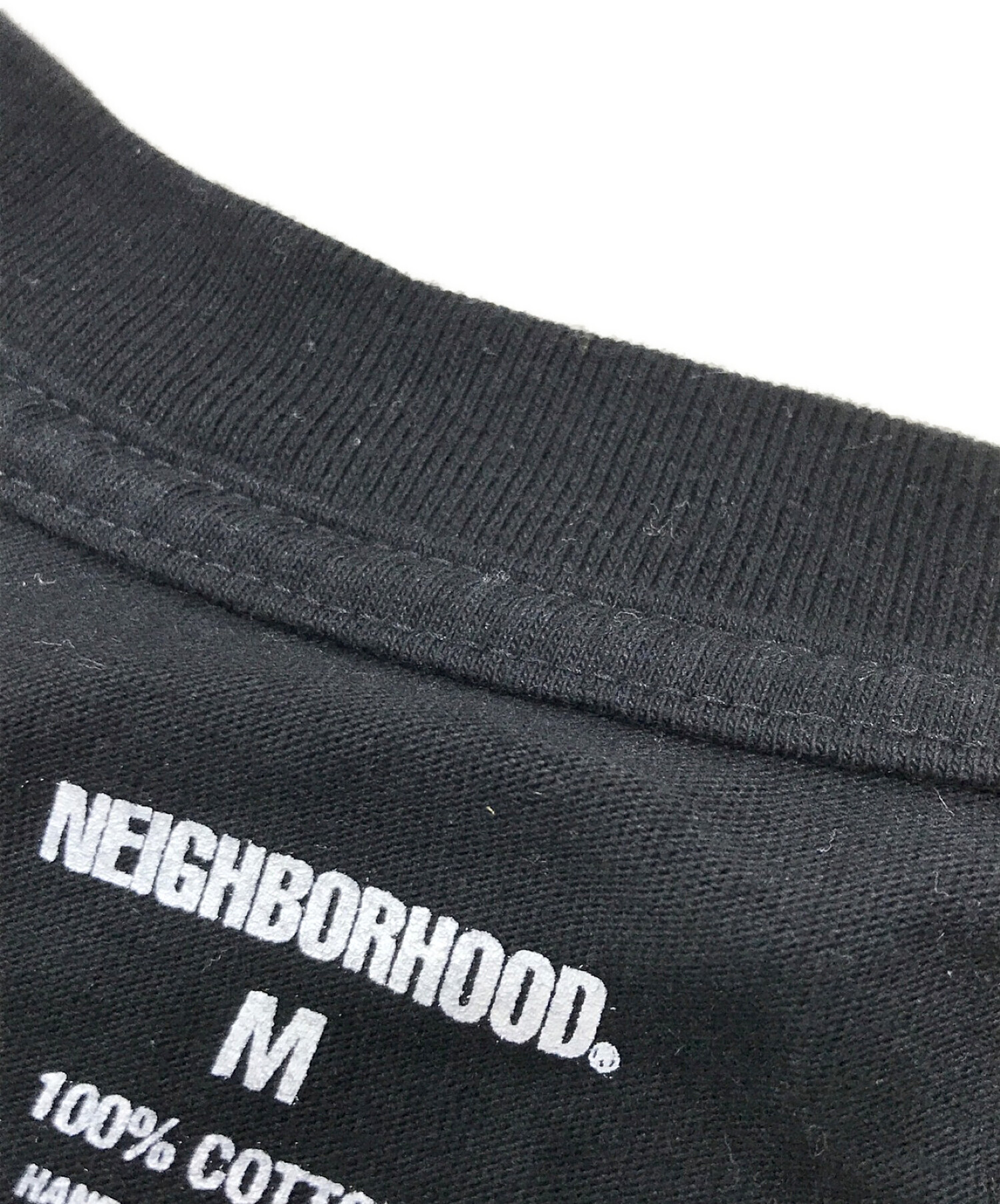 NEIGHBORHOOD (ネイバーフッド) LISTED 20CG2 L／S TEE ブラック サイズ:M