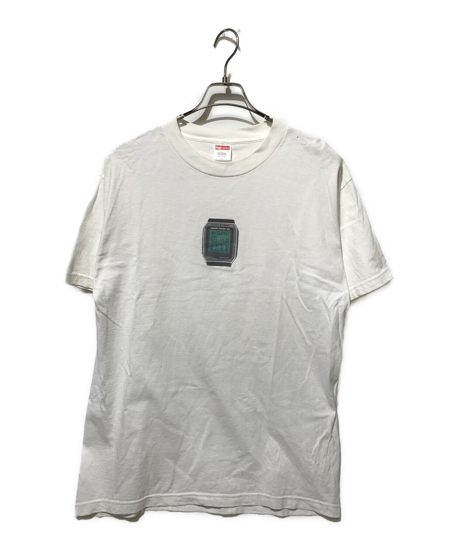 SUPREME (シュプリーム) Watch Tee/ウォッチティー ホワイト サイズ:L